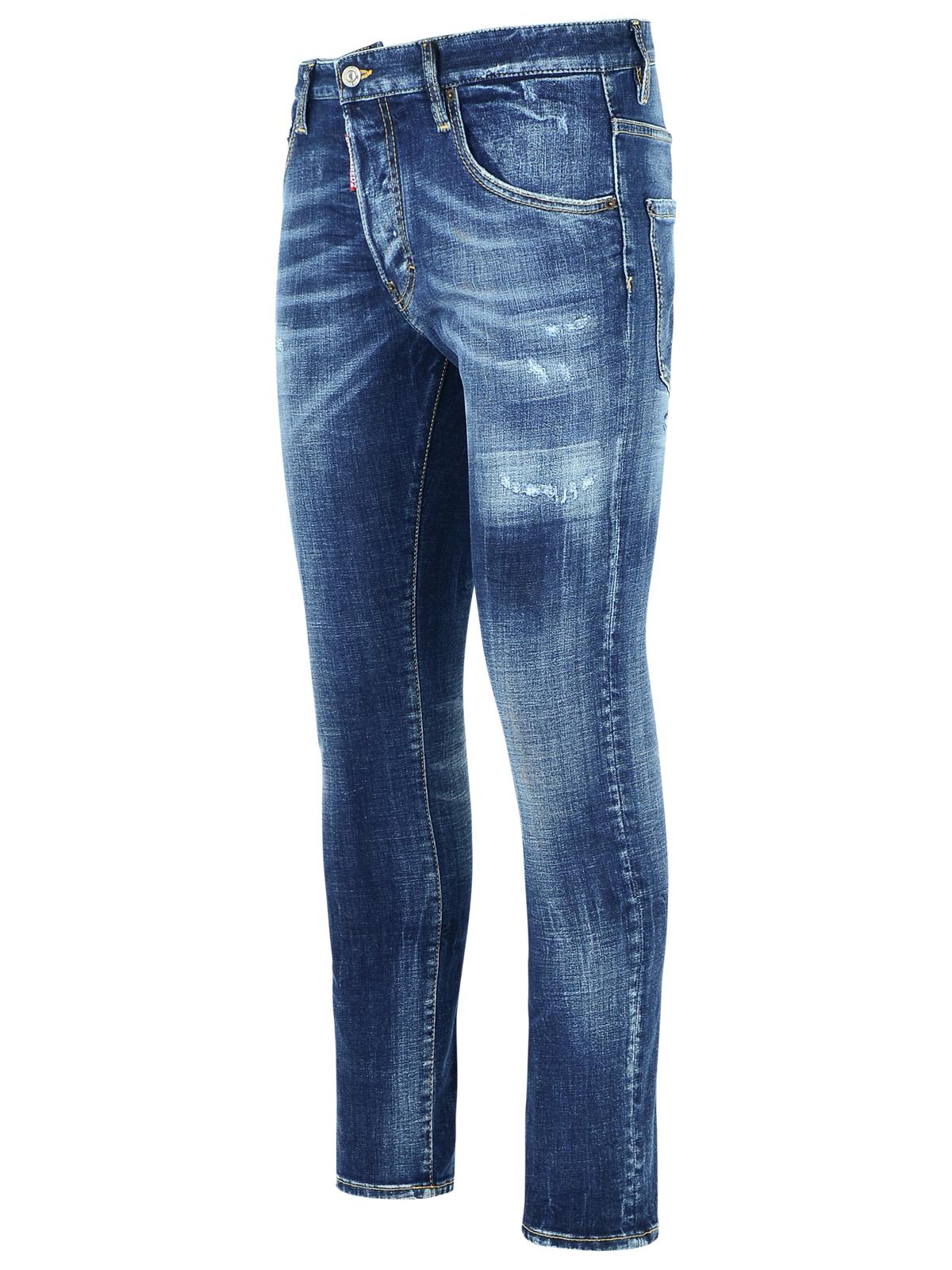 Dsquared2 Blue Cotton Jeans Men DSQUARED2