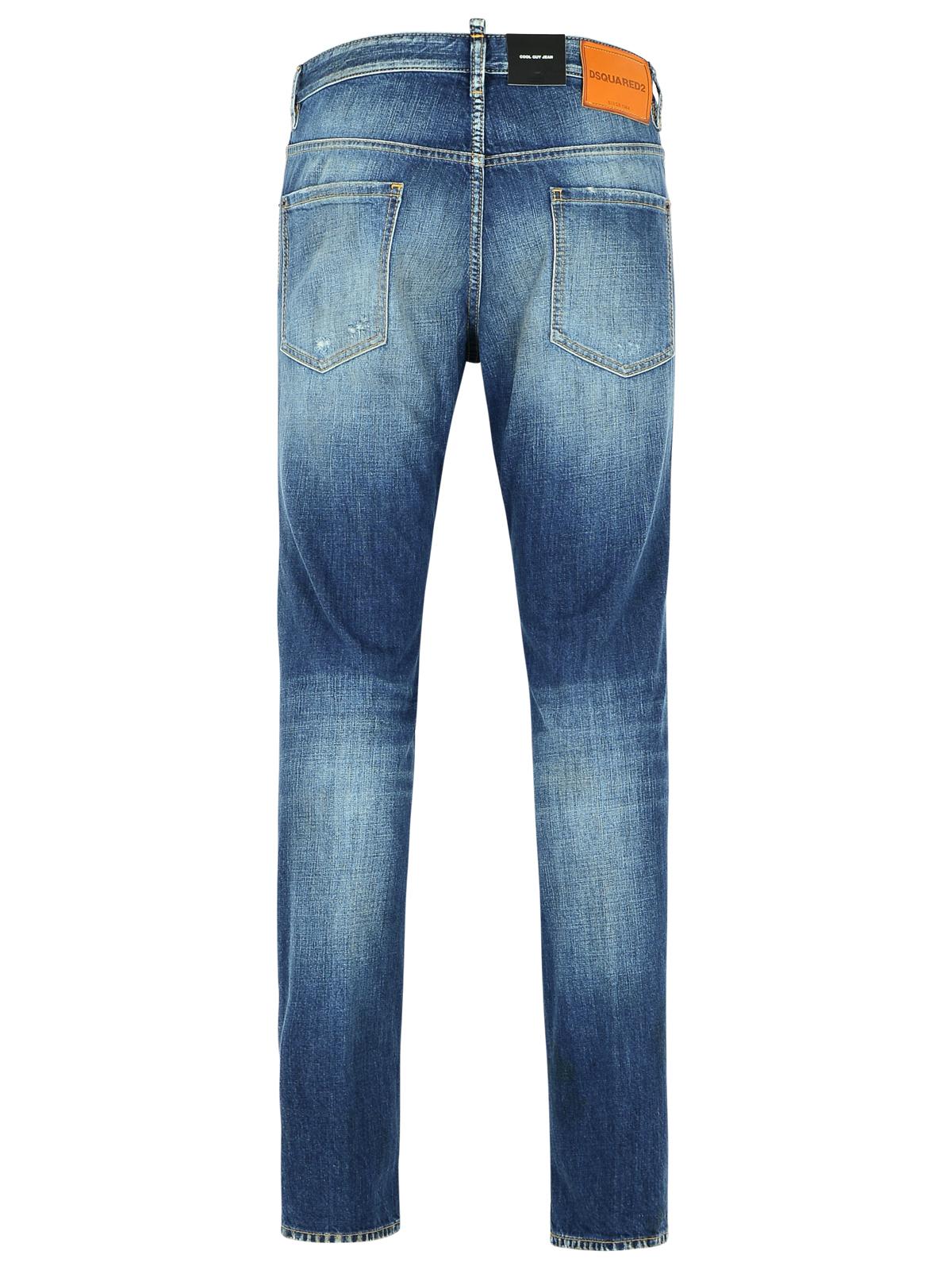 Dsquared2 Blue Cotton Jeans Men DSQUARED2