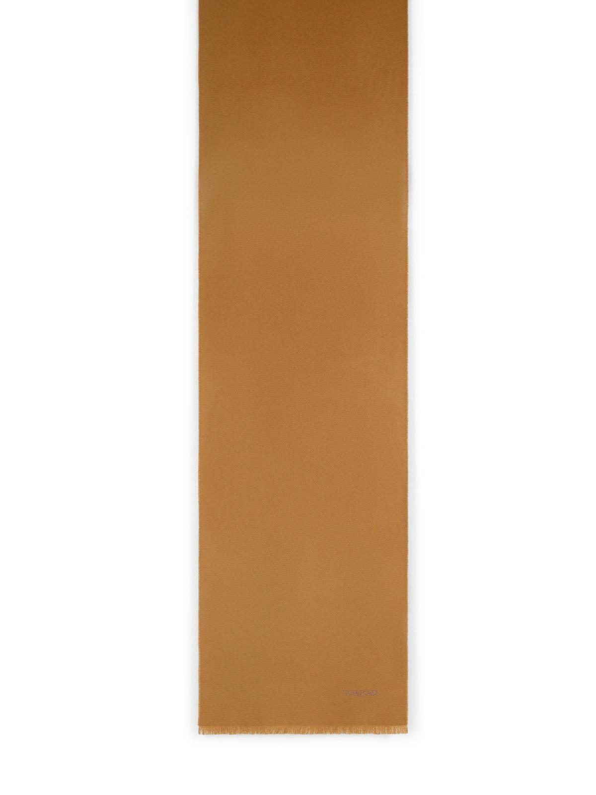 Tom Ford Brown Cashmere Scarf Men TOM FORD