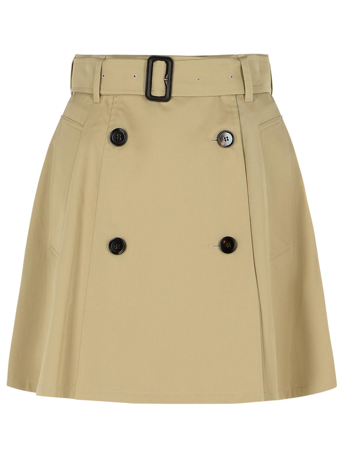 Burberry 'Quill' Cotton Skirt Women BURBERRY