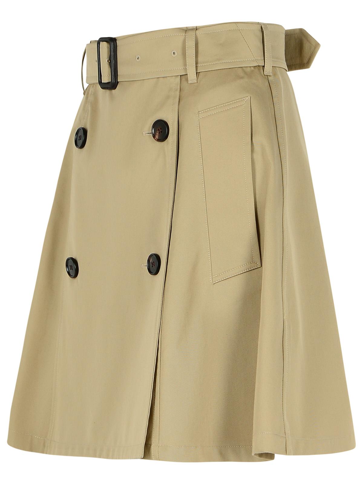 Burberry 'Quill' Cotton Skirt Women BURBERRY