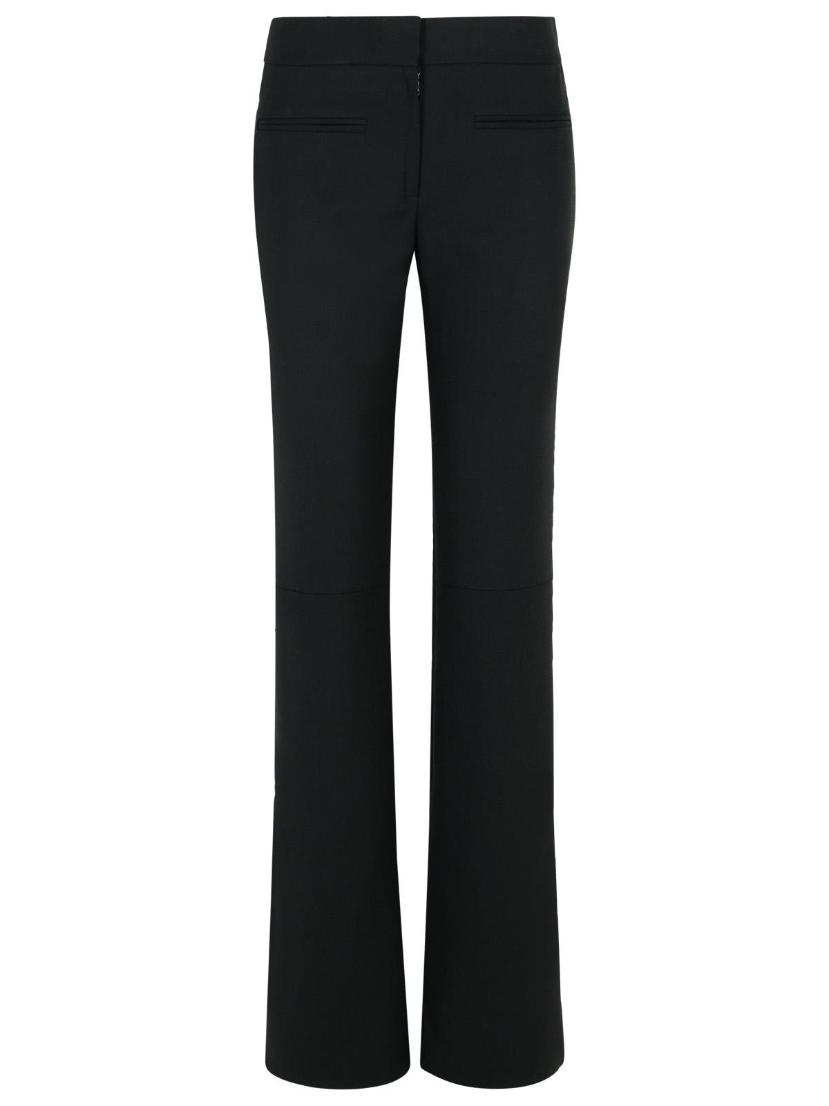 Courreges Black Wool Blend Pants Women COURREGES