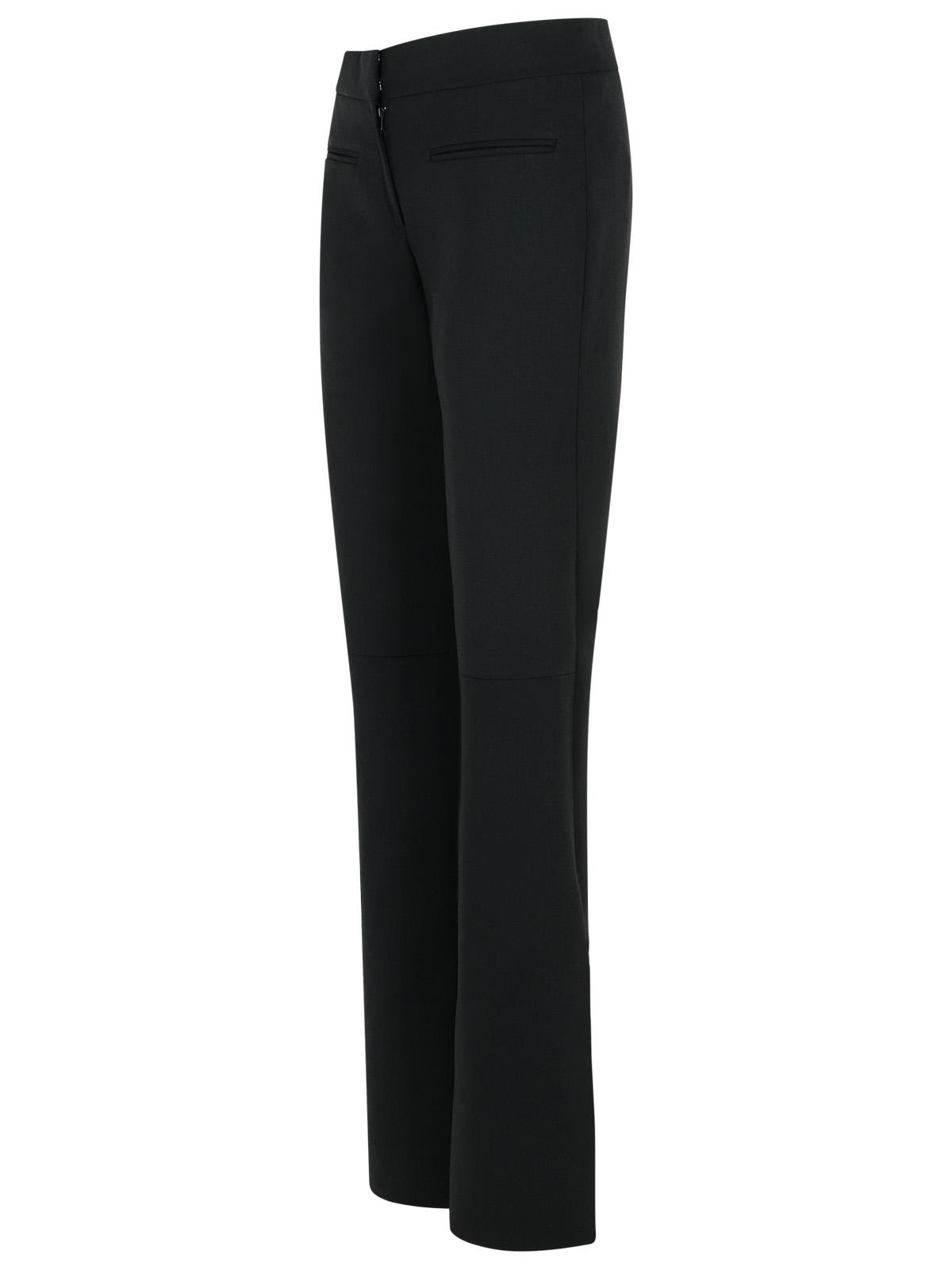 Courreges Black Wool Blend Pants Women COURREGES