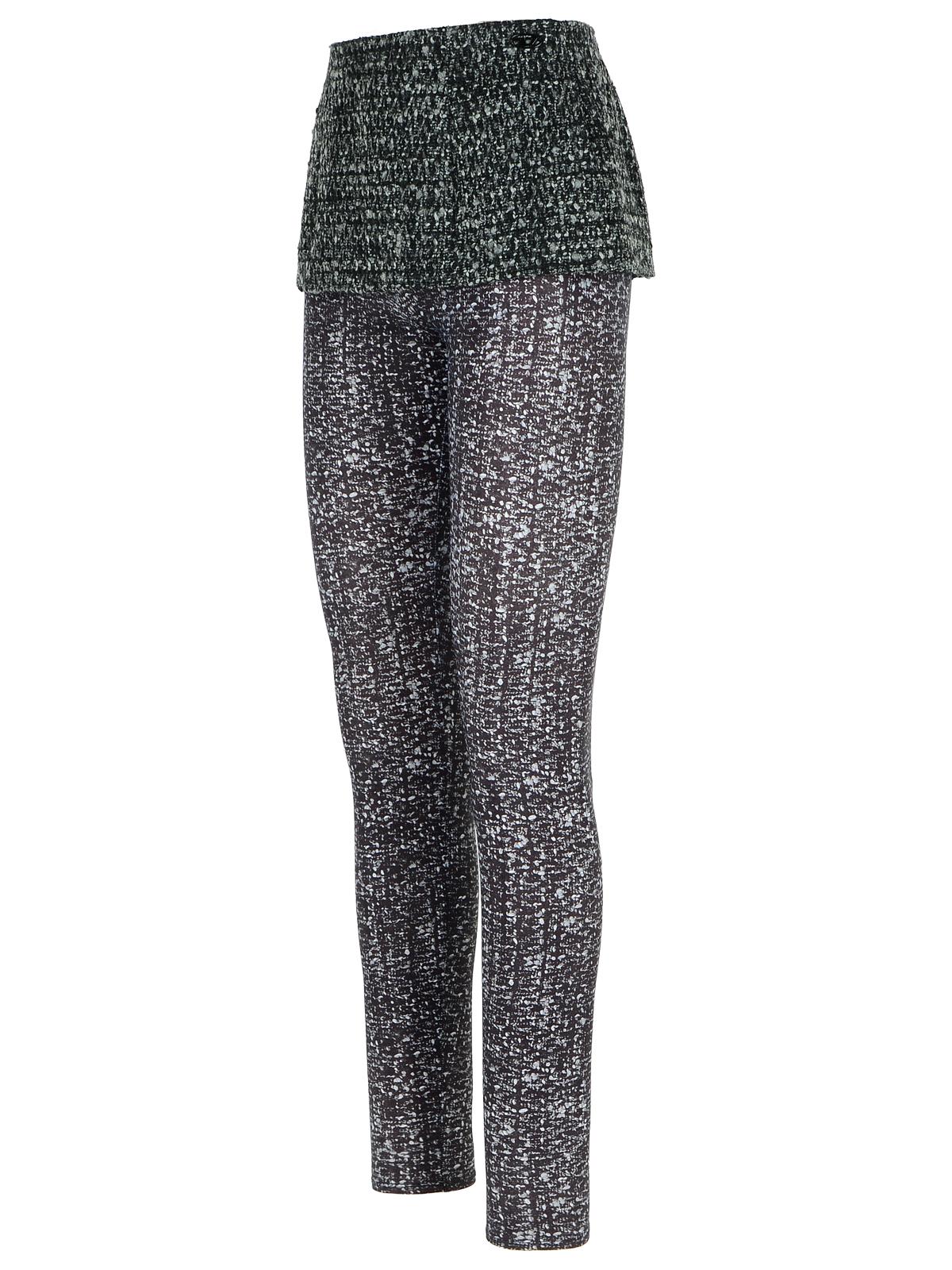Diesel Two-Tone Polyester Blend Leggings Women DIESEL