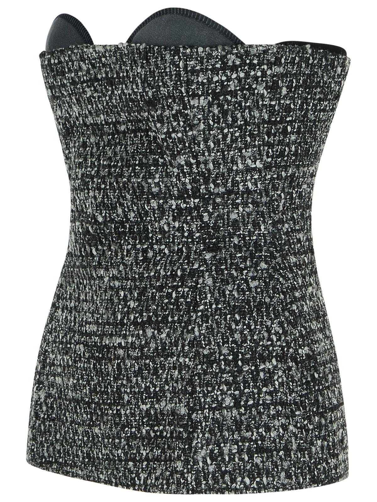Diesel Two-Tone Wool Blend Top Women DIESEL