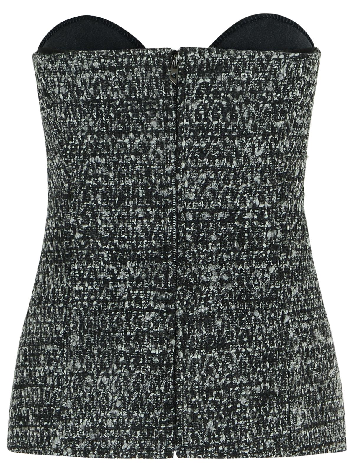 Diesel Two-Tone Wool Blend Top Women DIESEL