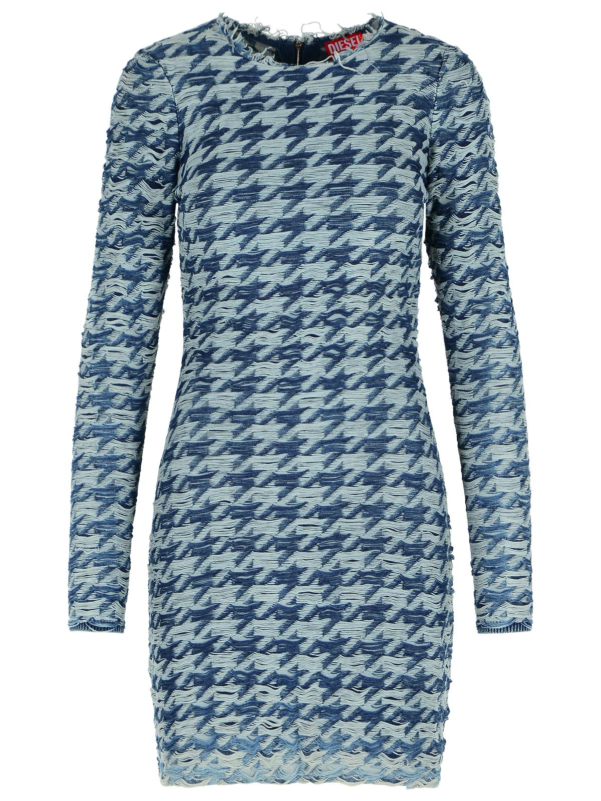 Diesel Two-Tone Cotton Dress Women DIESEL