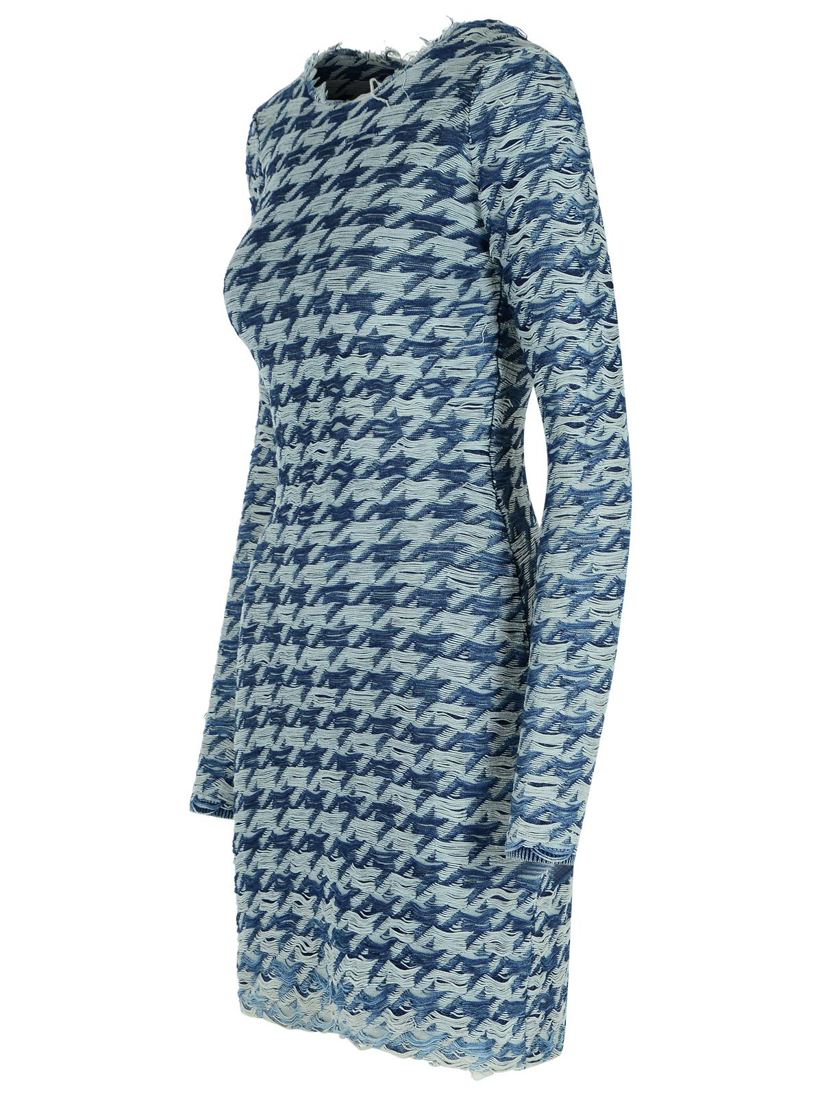 Diesel Two-Tone Cotton Dress Women DIESEL