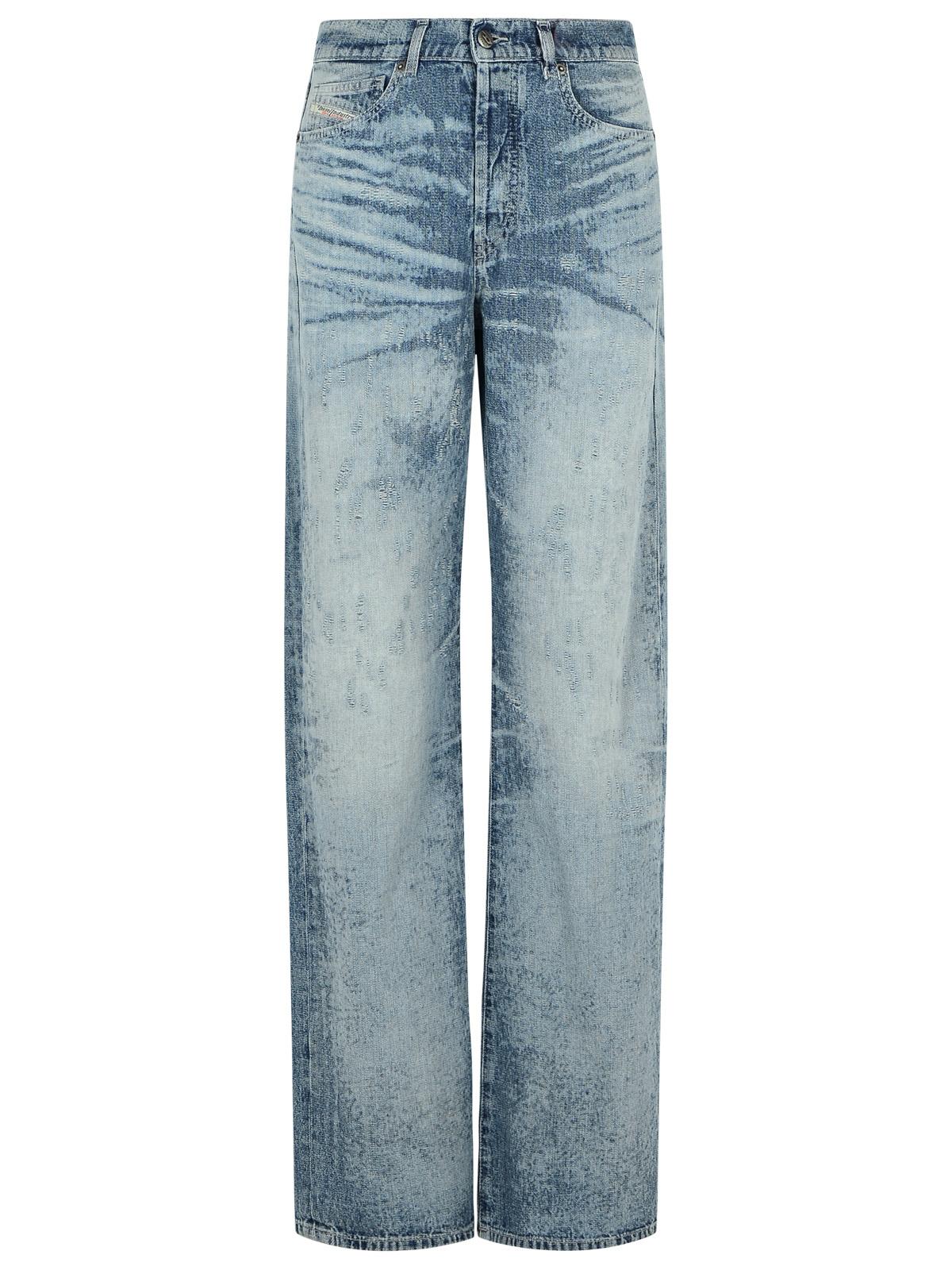 Diesel 'Sent 1971' Light Blue Cotton Jeans Women DIESEL