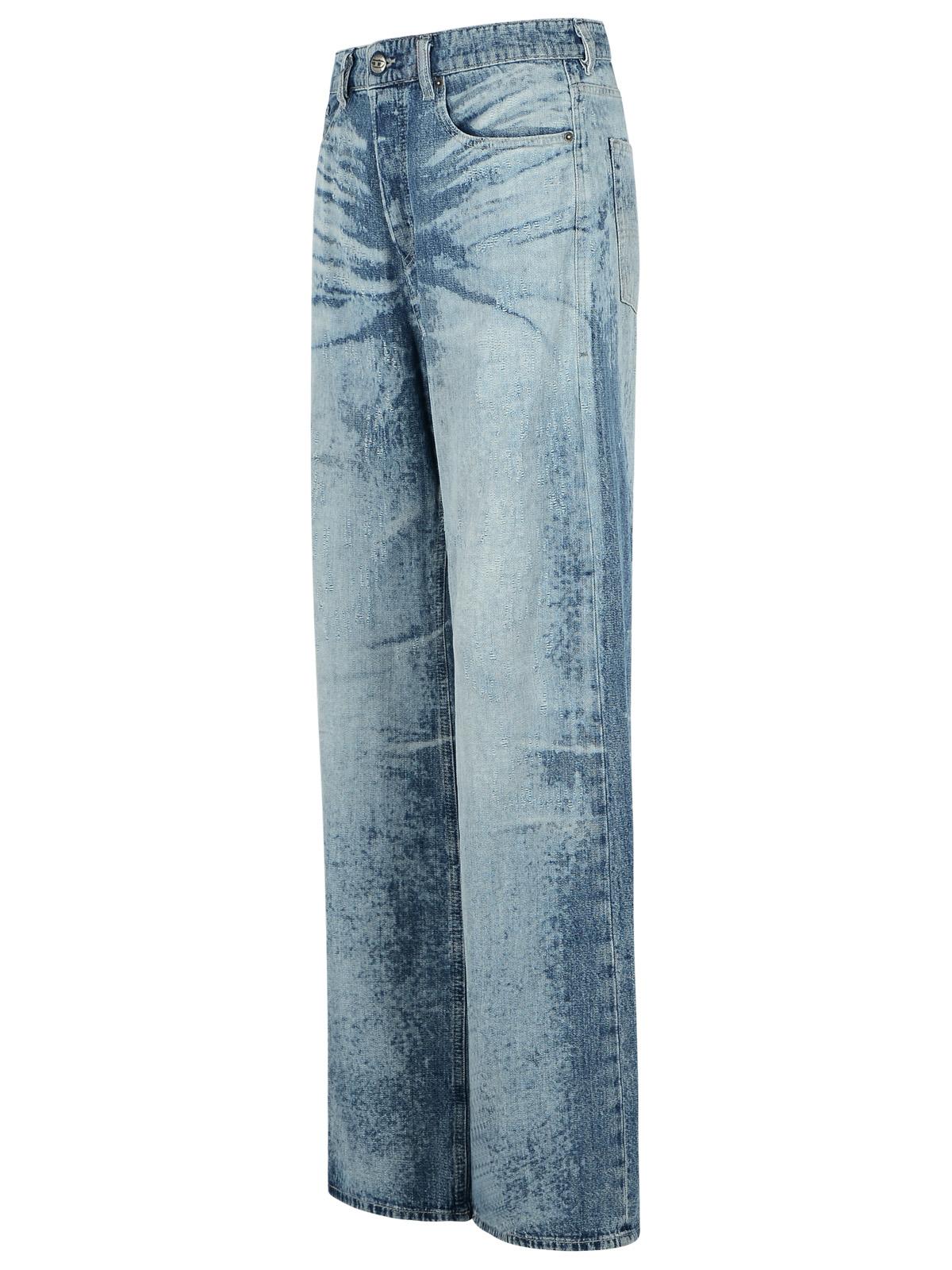 Diesel 'Sire 1996' Light Blue Cotton Jeans Women DIESEL
