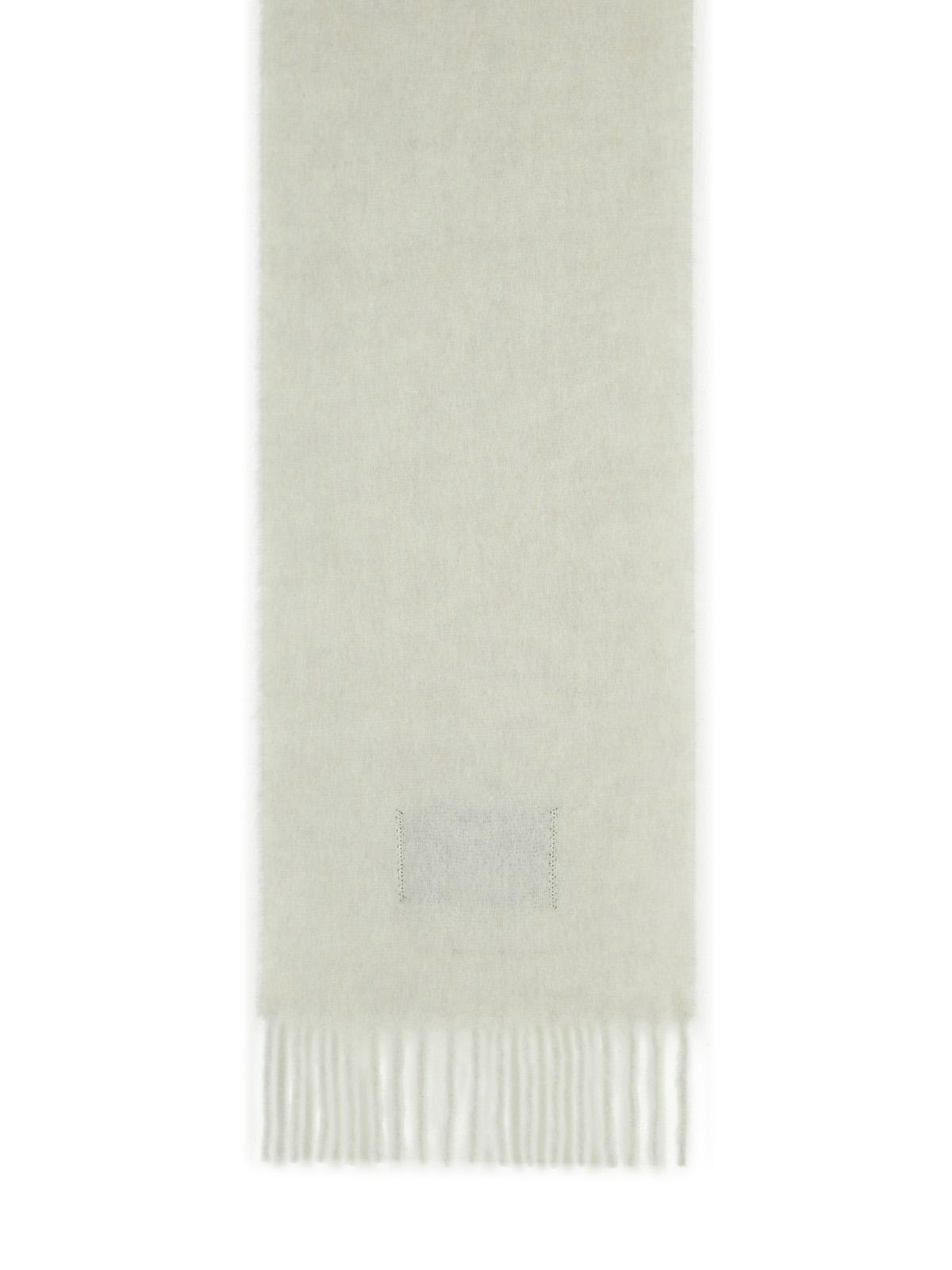 Marni Light Grey Alpaca Blend Scarf Women MARNI