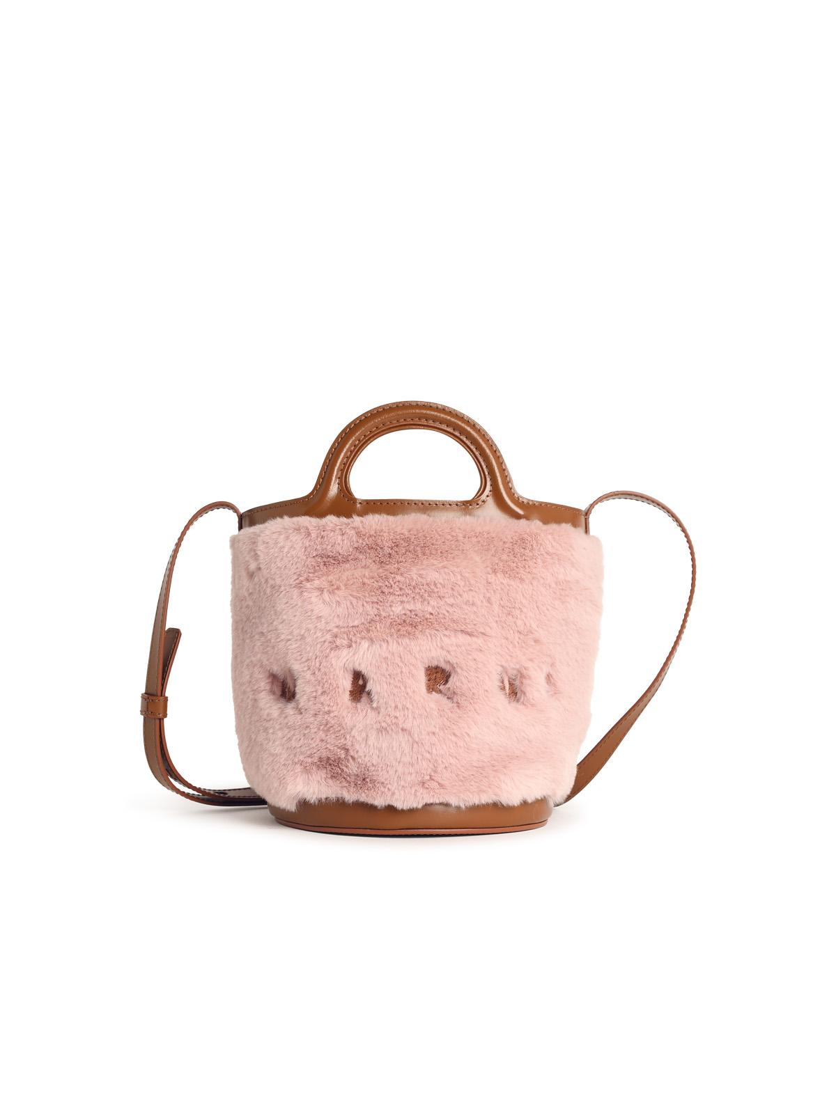 Marni 'Tropicalia' Two-Tone Leather Blend Bag Women MARNI