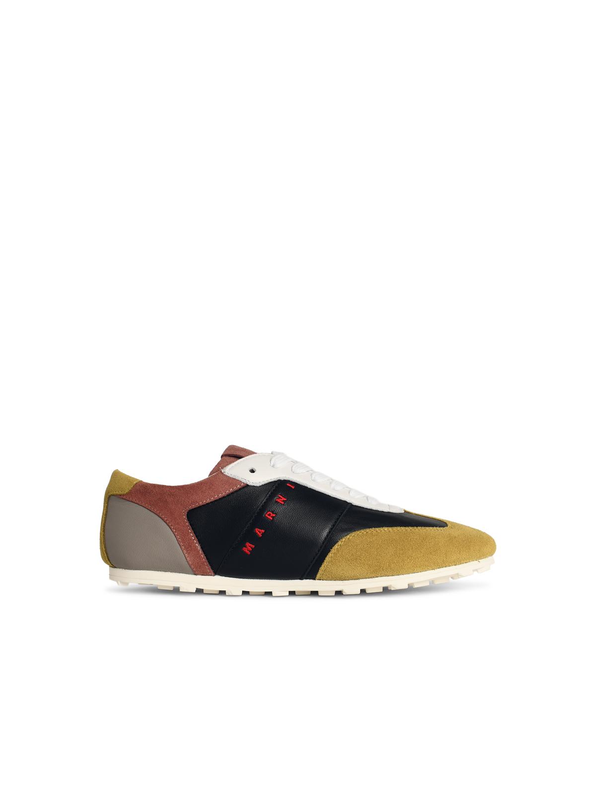 Marni 'Softy Soccer' Multicolor Leather Sneakers Women MARNI