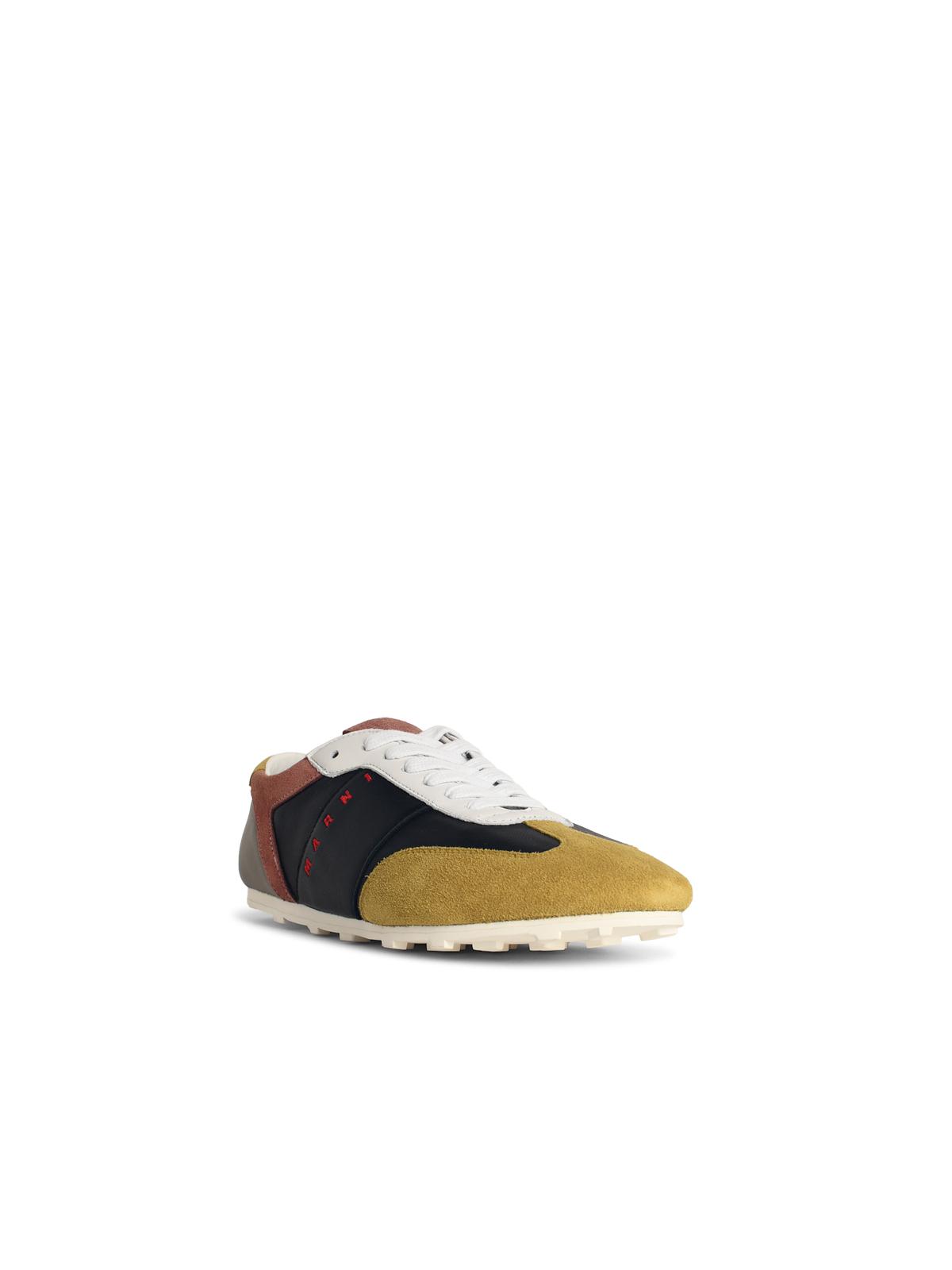 Marni 'Softy Soccer' Multicolor Leather Sneakers Women MARNI