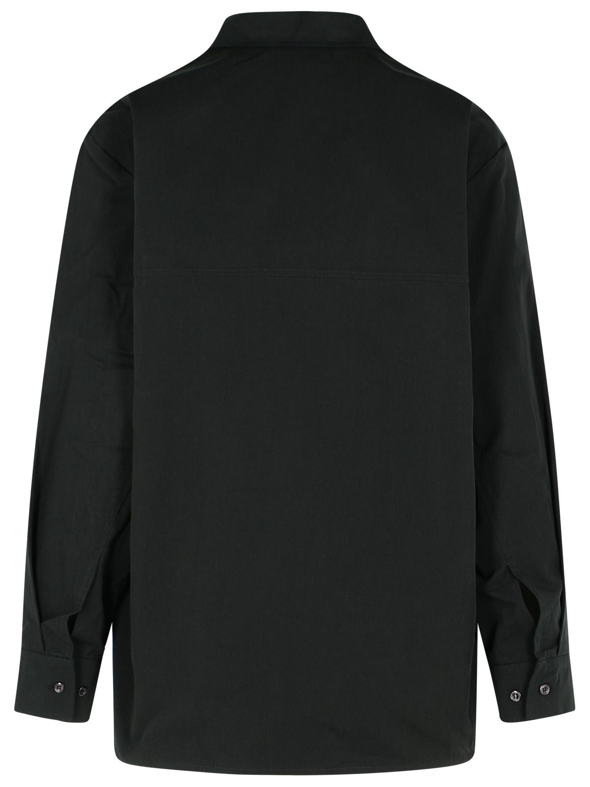 Sefr 'Trino' Black Cotton Shirt Men SEFR
