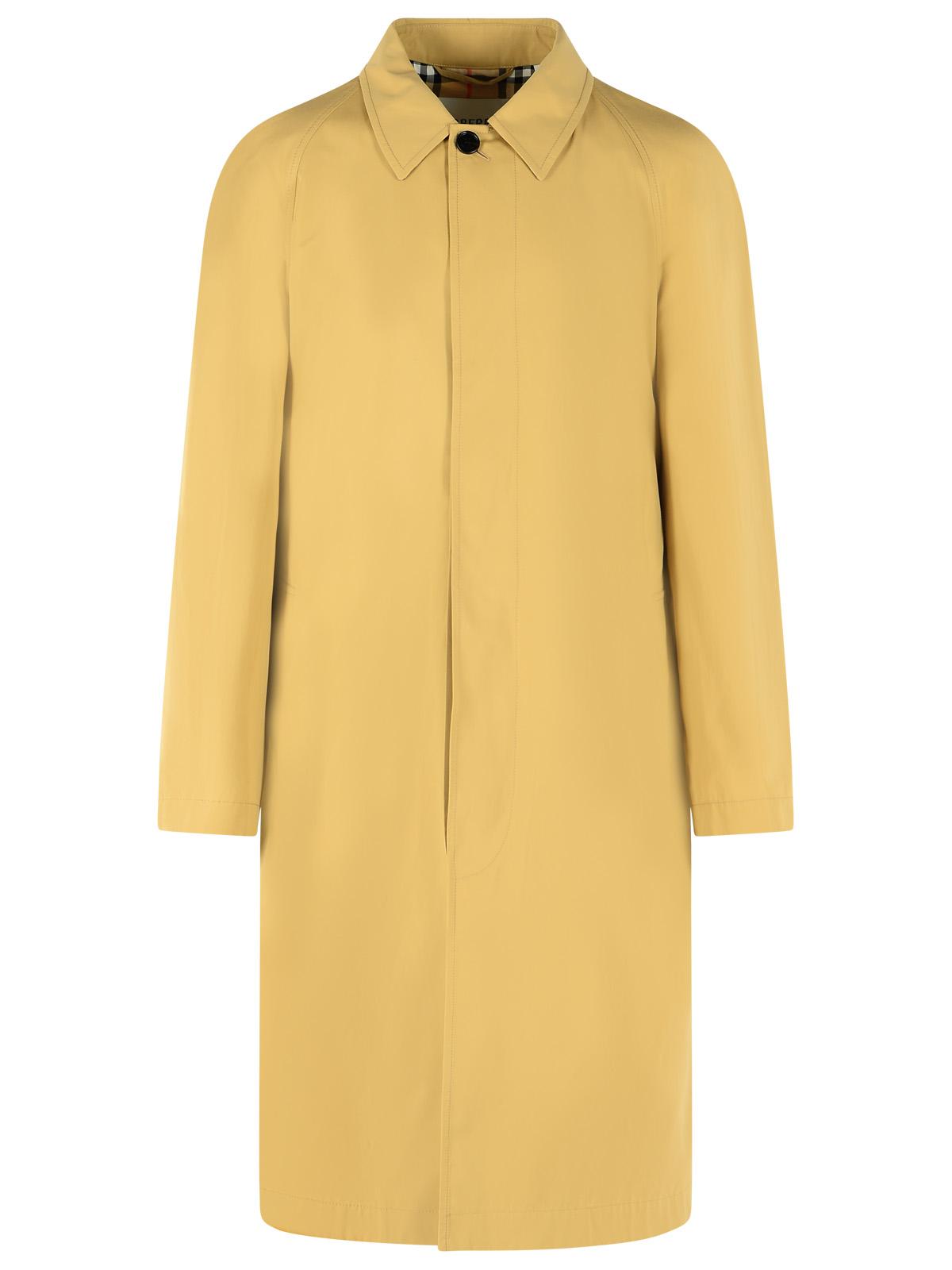 Burberry 'Hamper' Long Cotton Raincoat Men BURBERRY