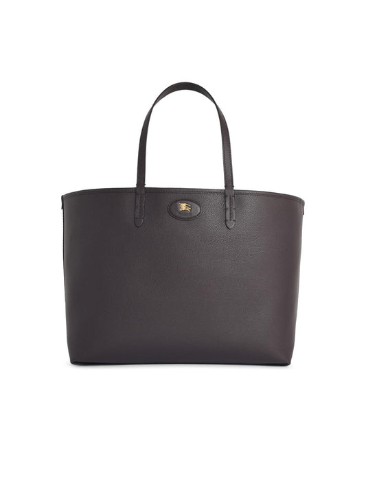 Burberry 'Tote Bloomsbury' Medium Reversible Brown Leather 'Peat' Bag Women