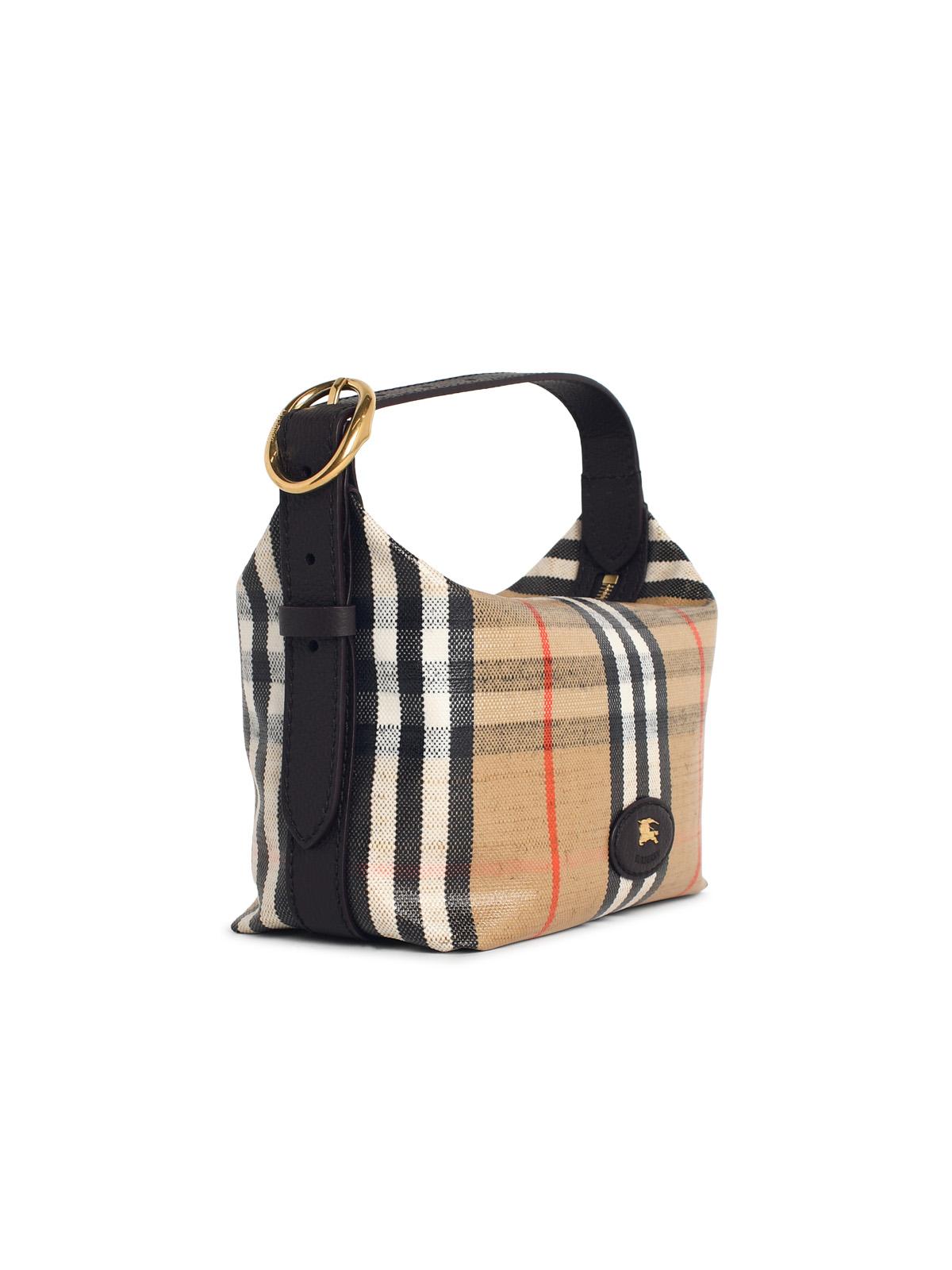 Burberry 'Highlands' Mini Boreson In Beige Sand Cotton Blend Women
