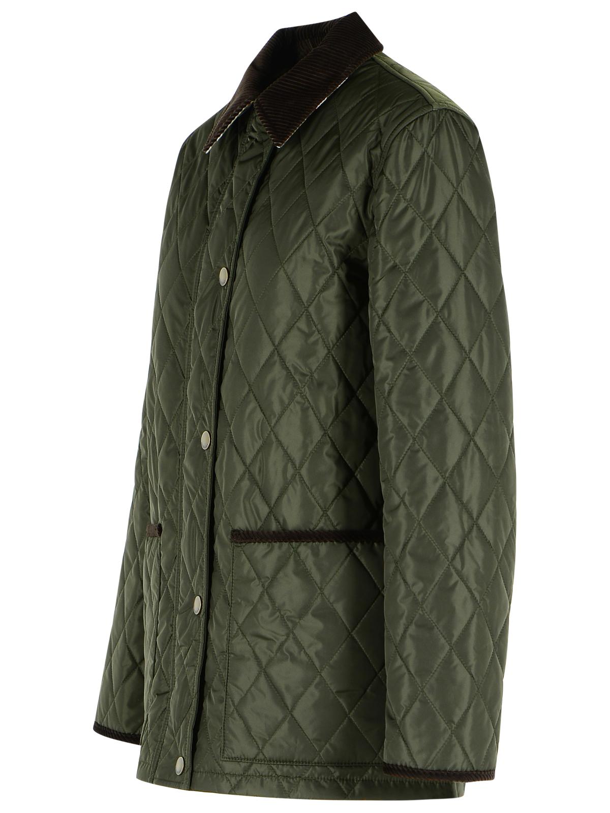 Burberry Green Polyamide Jacket Women BURBERRY