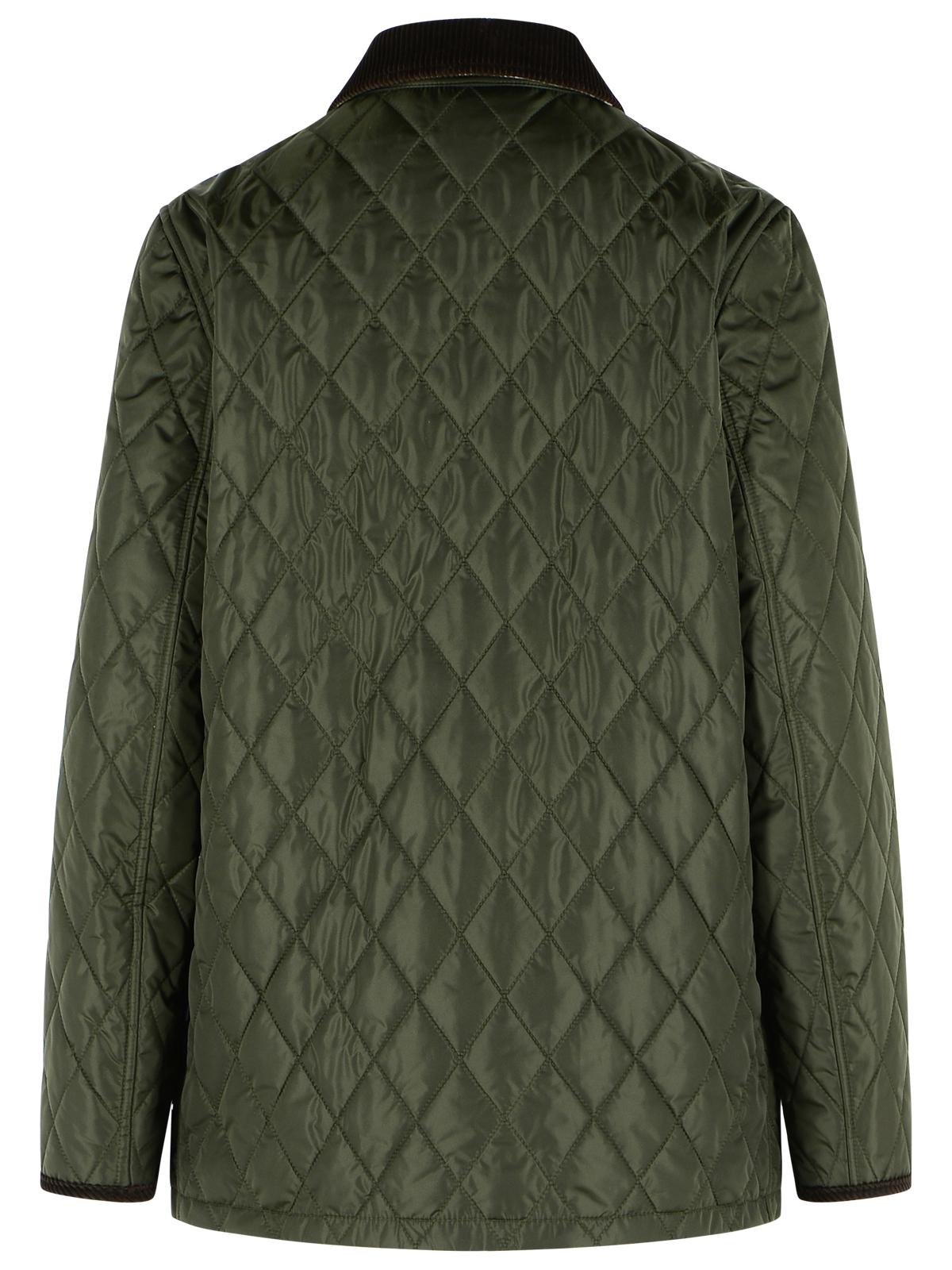 Burberry Green Polyamide Jacket Women BURBERRY