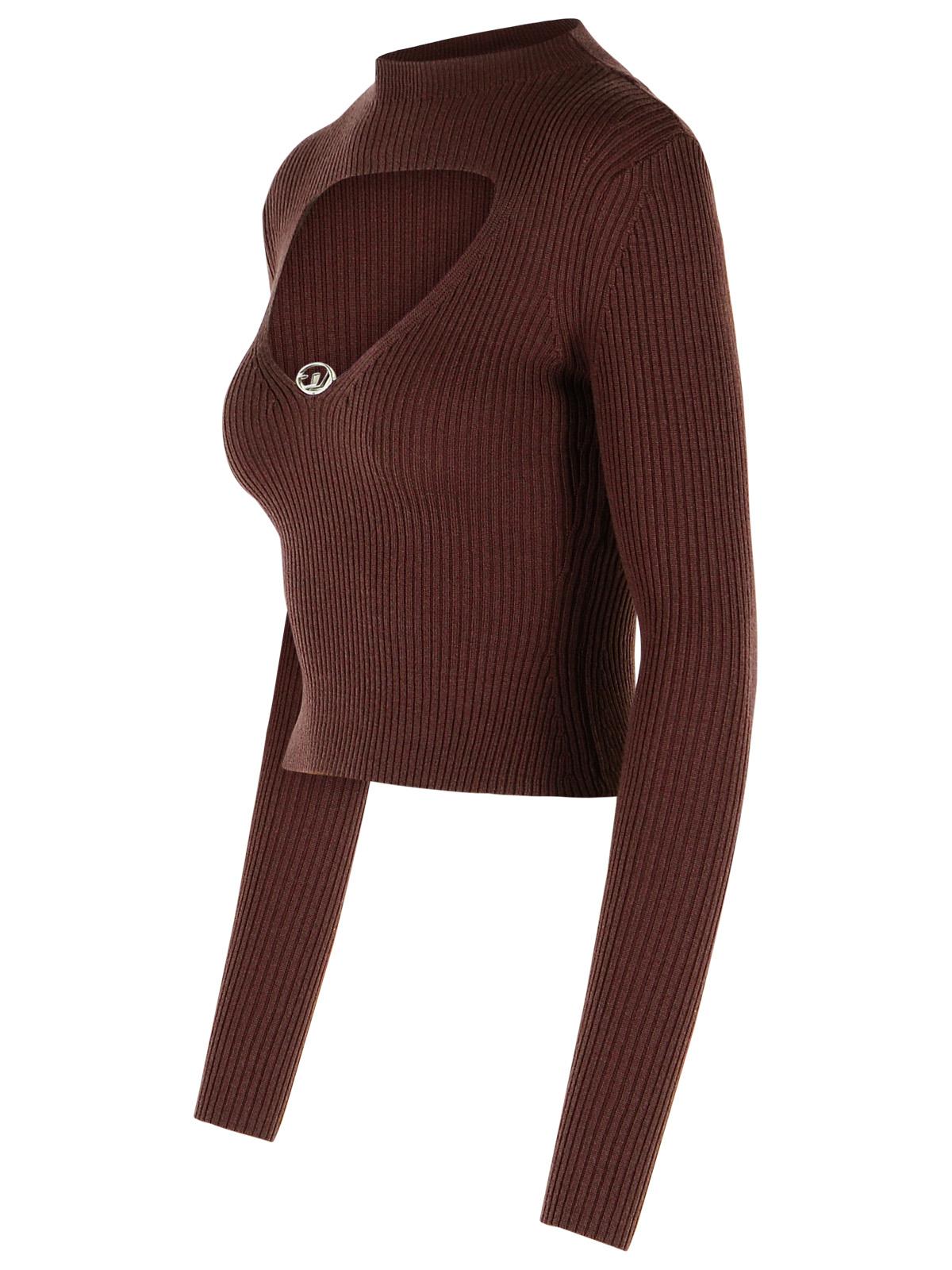 Diesel 'M-Olina' Redwood Wool Sweater Women