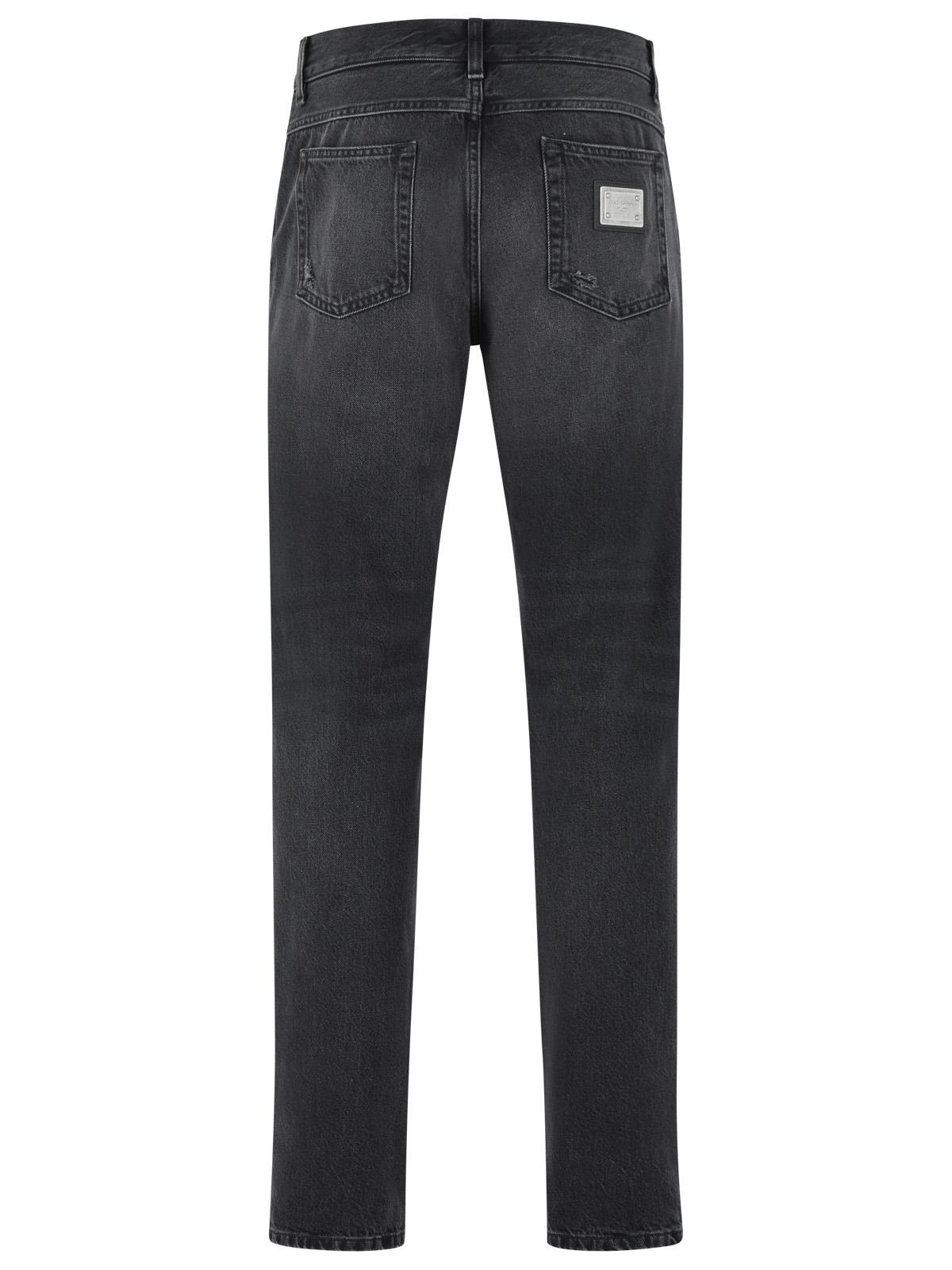Dolce & Gabbana Black Denim Jeans Men DOLCE & GABBANA