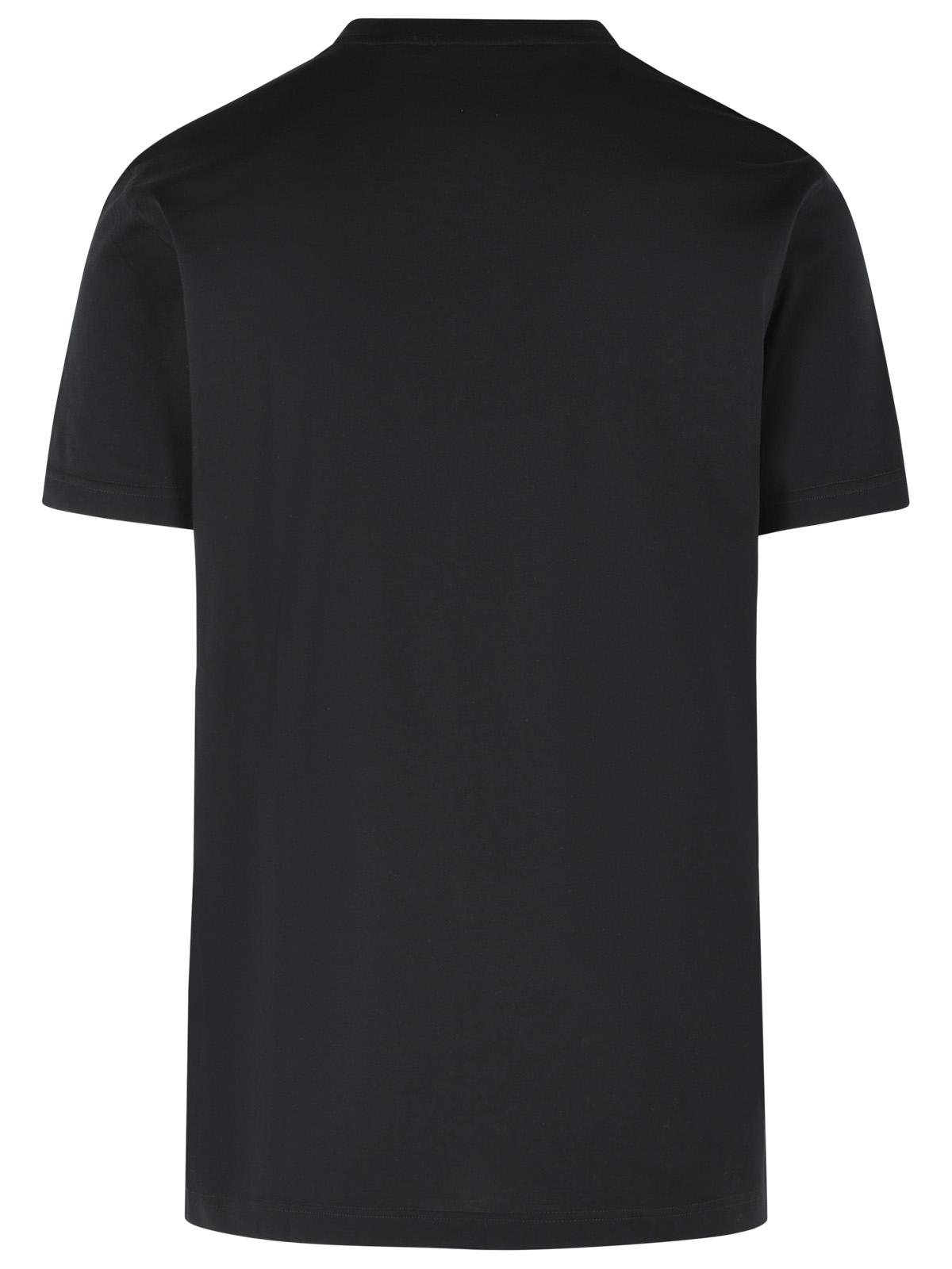 Dolce & Gabbana Black Cotton T-Shirt Men DOLCE & GABBANA