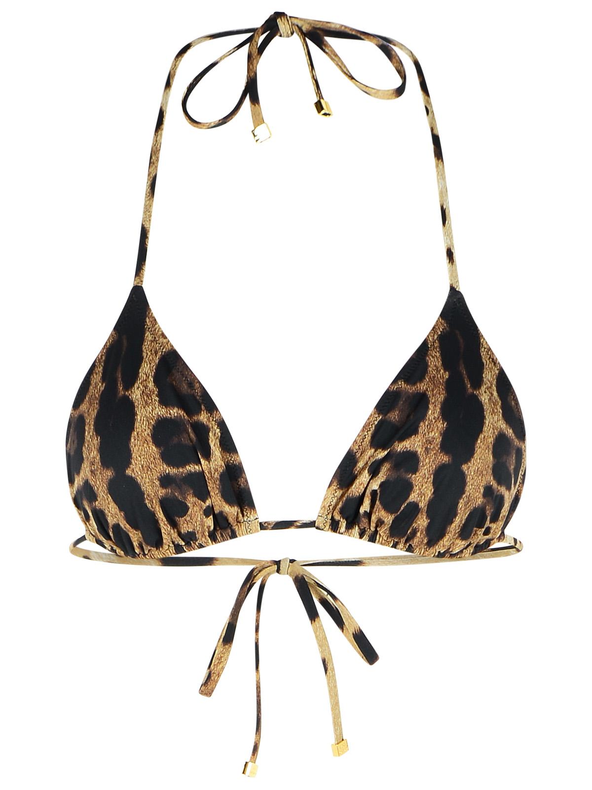 Dolce & Gabbana Leopard Print Swimsuit In Polyamide Blend Women DOLCE & GABBANA