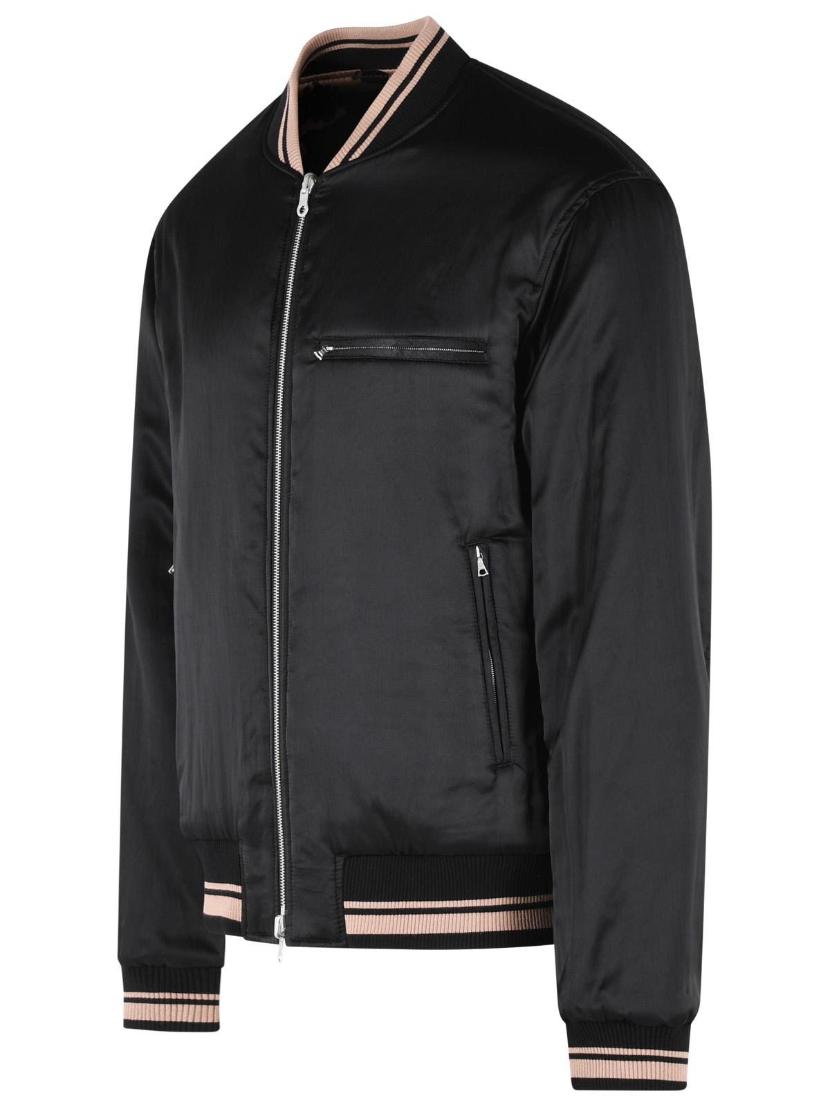 Dries Van Noten 'Volker' Reversible Bomber Jacket In Pink Viscose Blend Men DRIES VAN NOTEN