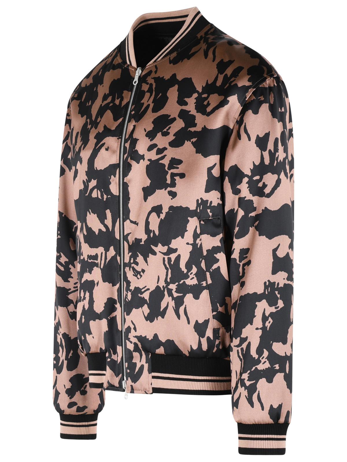 Dries Van Noten 'Volker' Reversible Bomber Jacket In Pink Viscose Blend Men DRIES VAN NOTEN