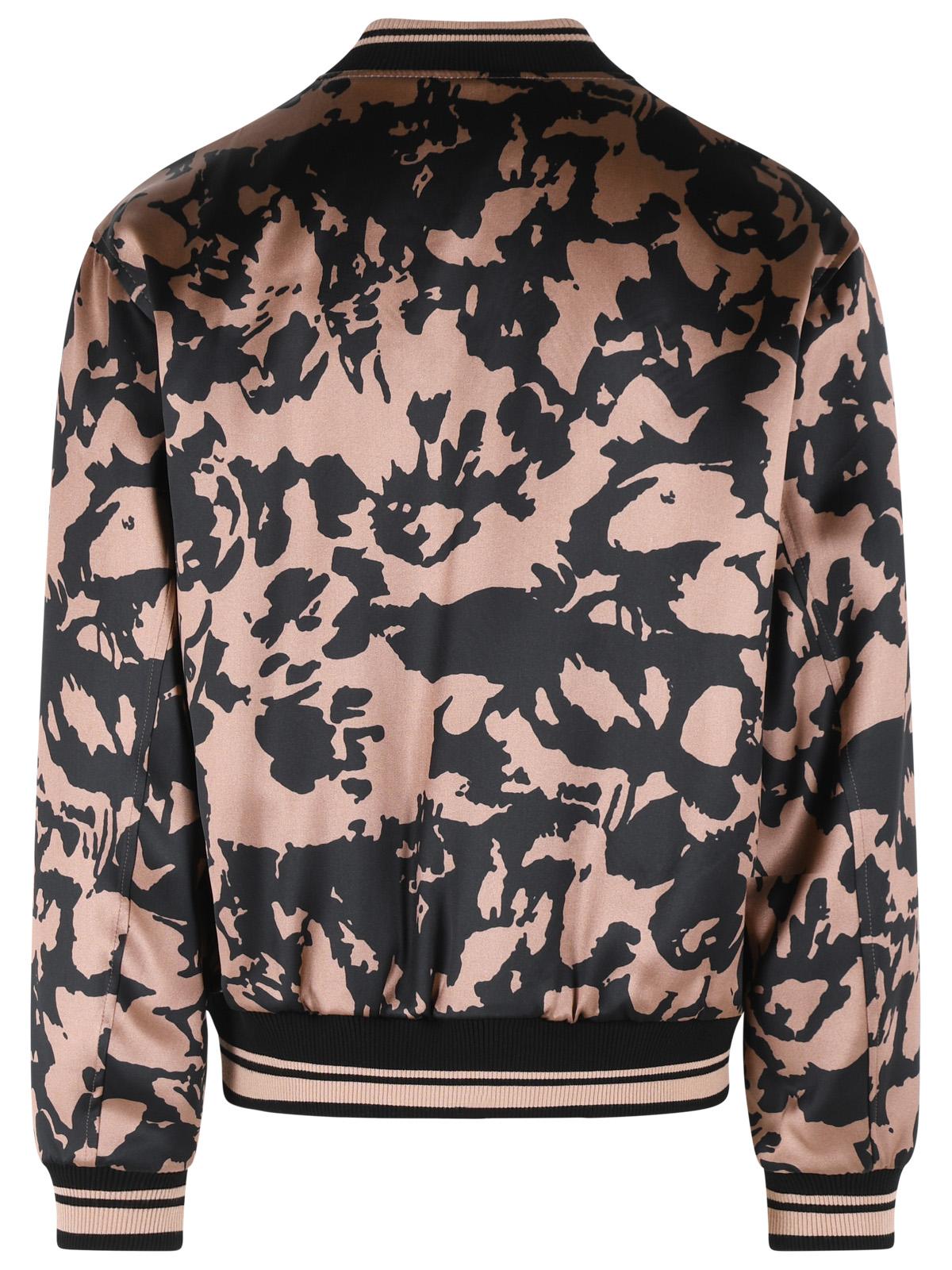 Dries Van Noten 'Volker' Reversible Bomber Jacket In Pink Viscose Blend Men DRIES VAN NOTEN