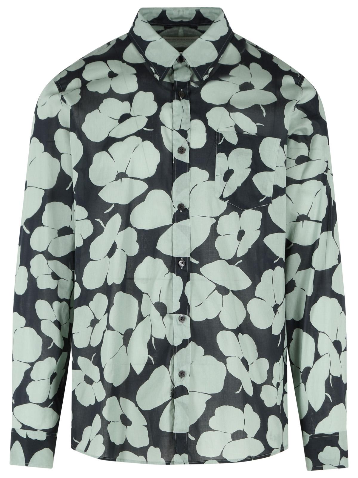 Dries Van Noten 'Corbino' Black Cotton Shirt Men DRIES VAN NOTEN