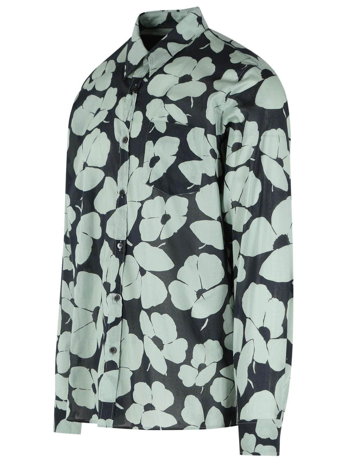 Dries Van Noten 'Corbino' Black Cotton Shirt Men DRIES VAN NOTEN