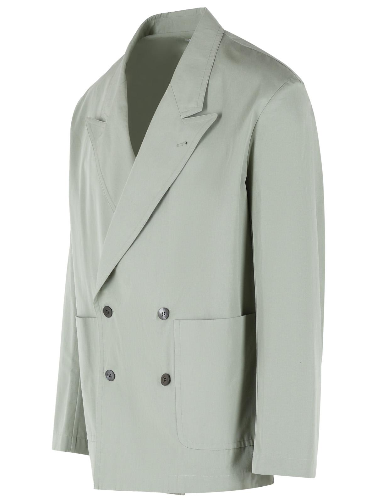 Dries Van Noten 'Caplans' Green Cotton Blazer Men DRIES VAN NOTEN