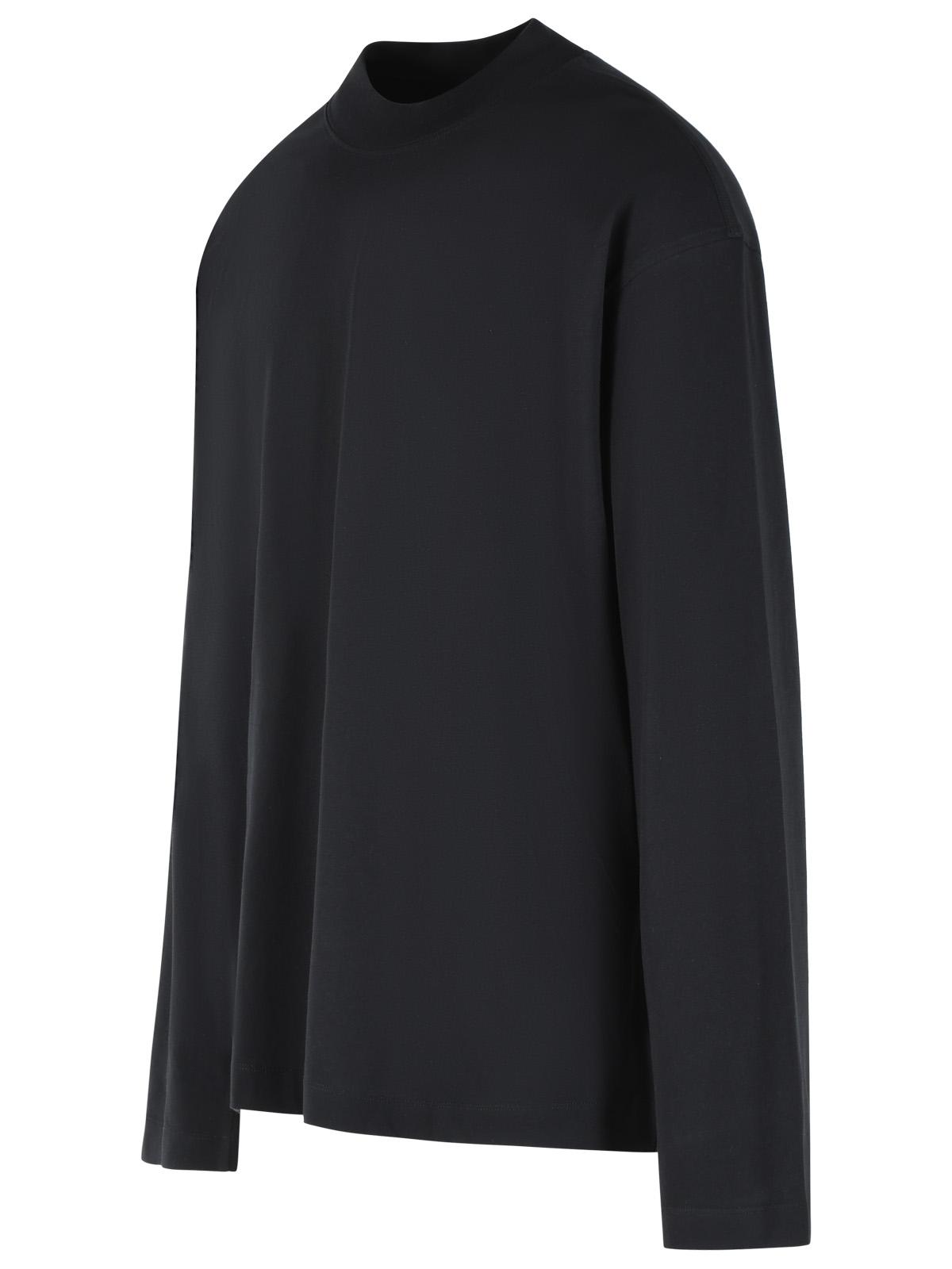 Dries Van Noten 'Heger' Black Cotton T-Shirt Men DRIES VAN NOTEN