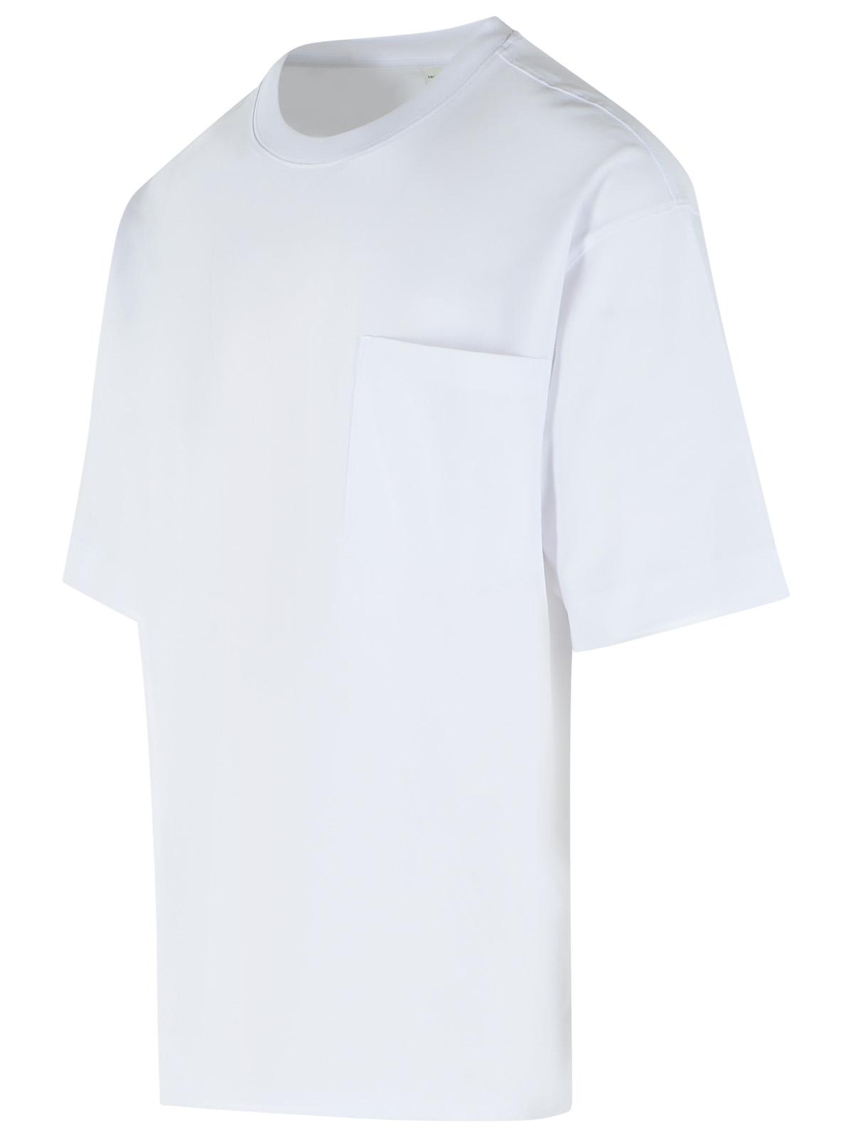 Dries Van Noten 'Heso' White Cotton T-Shirt Men DRIES VAN NOTEN