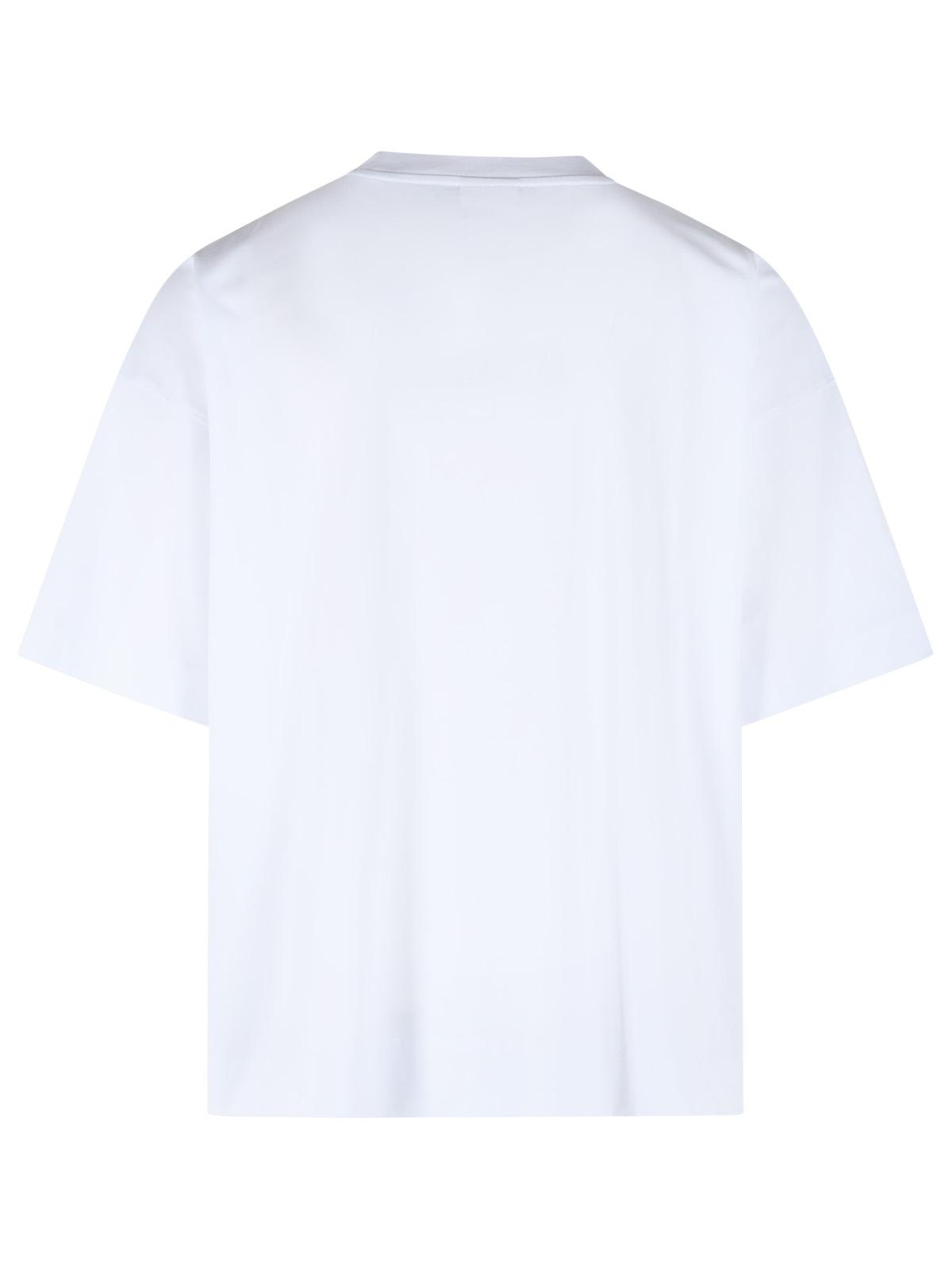 Dries Van Noten 'Heno' White Cotton T-Shirt Men DRIES VAN NOTEN