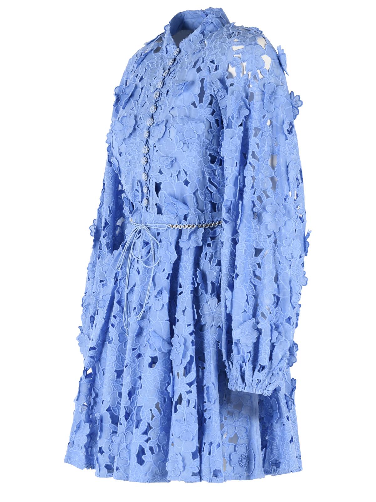 Zimmermann 'Patience' Cotton Long Sleeve Mini Dress Women ZIMMERMANN