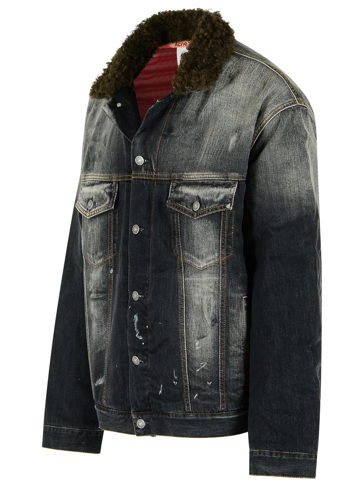 Acne Studios 'Robert' Black Denim Jacket Men ACNE STUDIOS