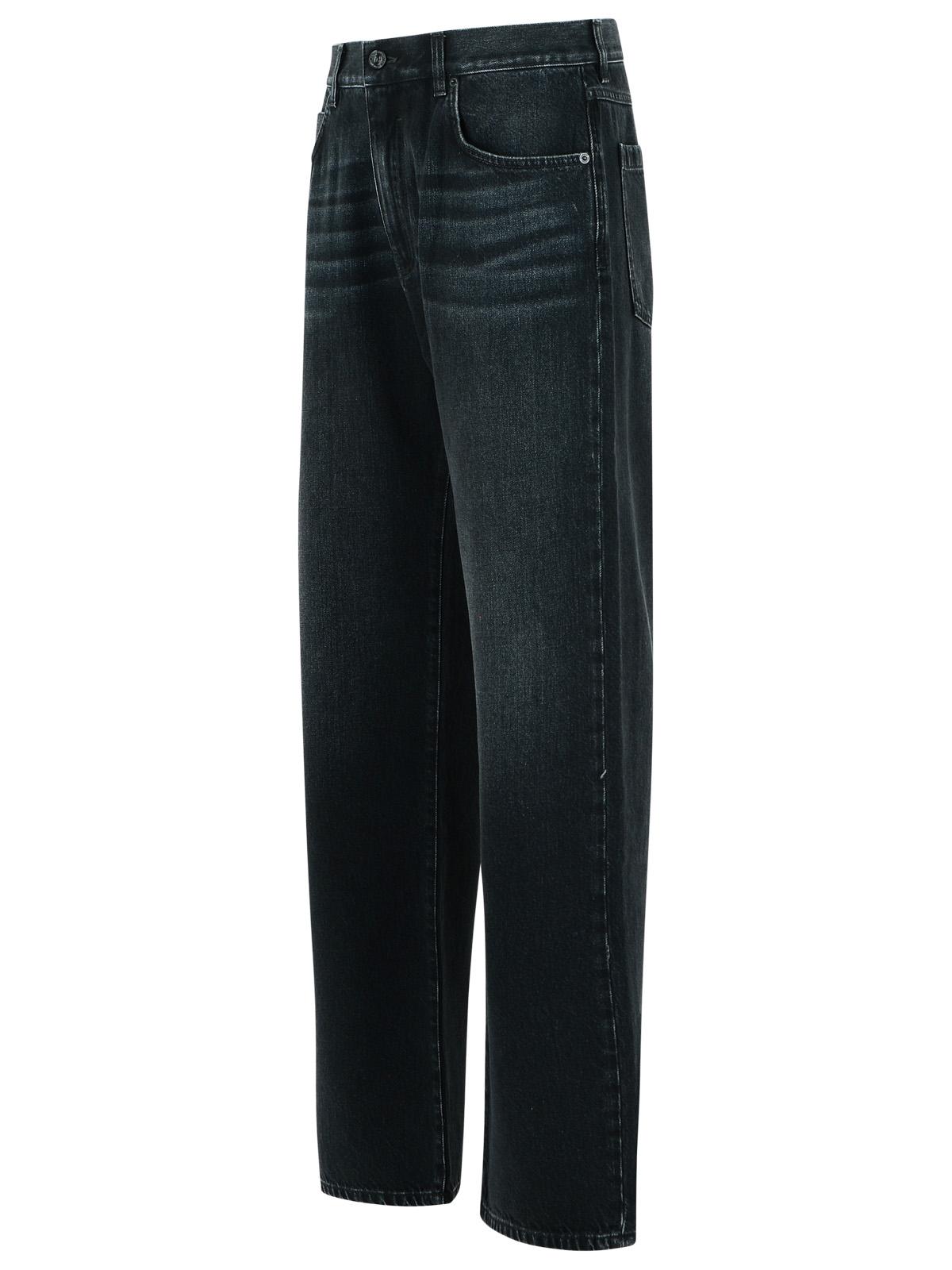 Balmain Black Cotton Jeans Men BALMAIN