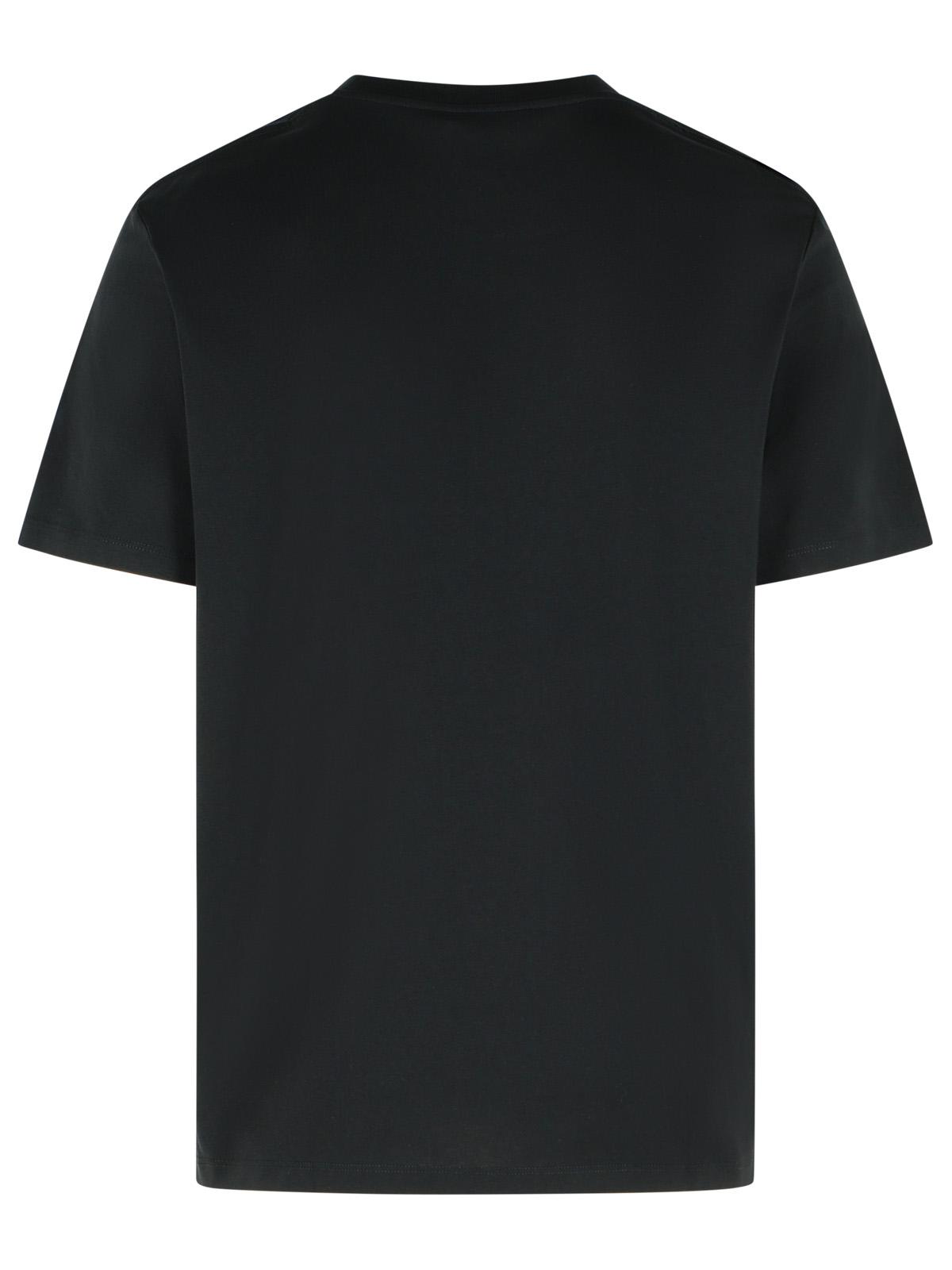 Balmain Black Cotton T-Shirt Men BALMAIN