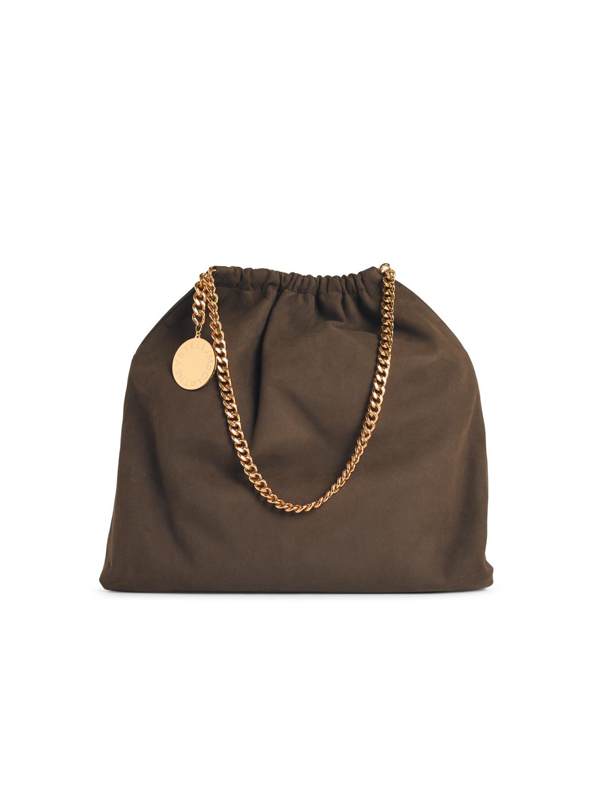 Stella Mccartney 'Falabella' 'Alter Suede Moka' Drawstring Shoulder Bag Women STELLA MCCARTNEY