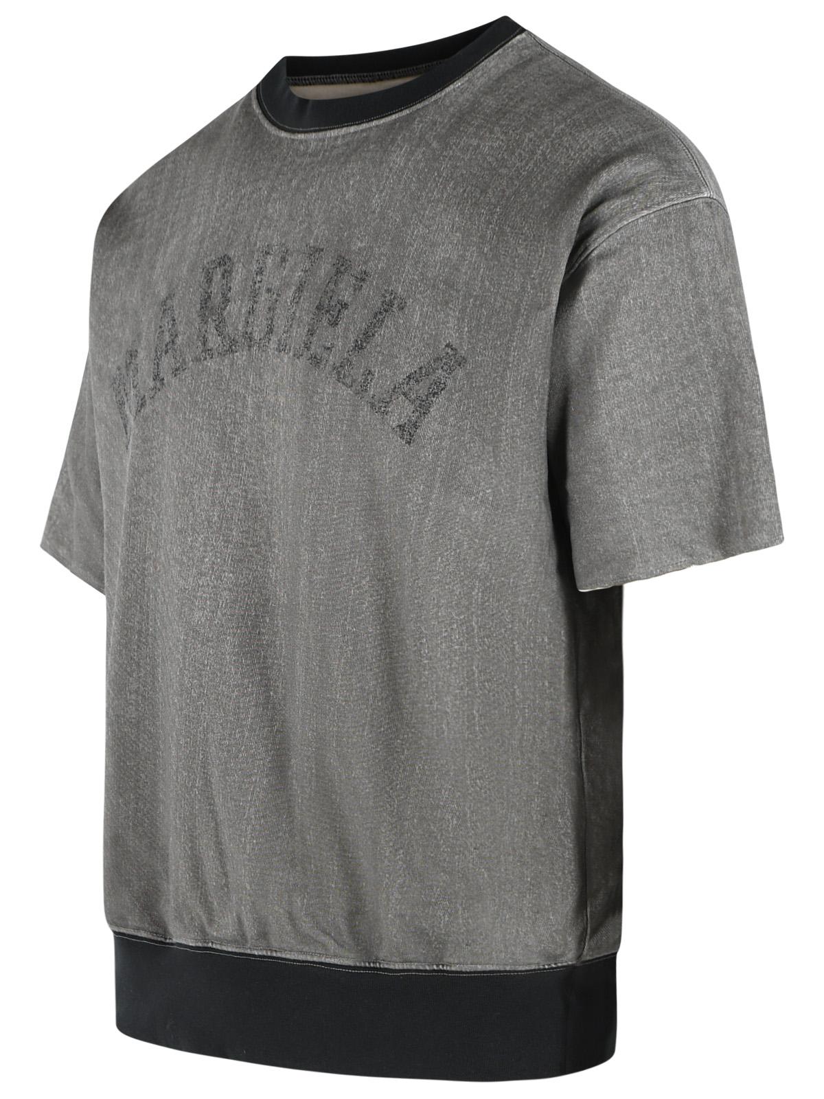 Maison Margiela Viscose And Grey Cotton T-Shirt Men MAISON MARGIELA
