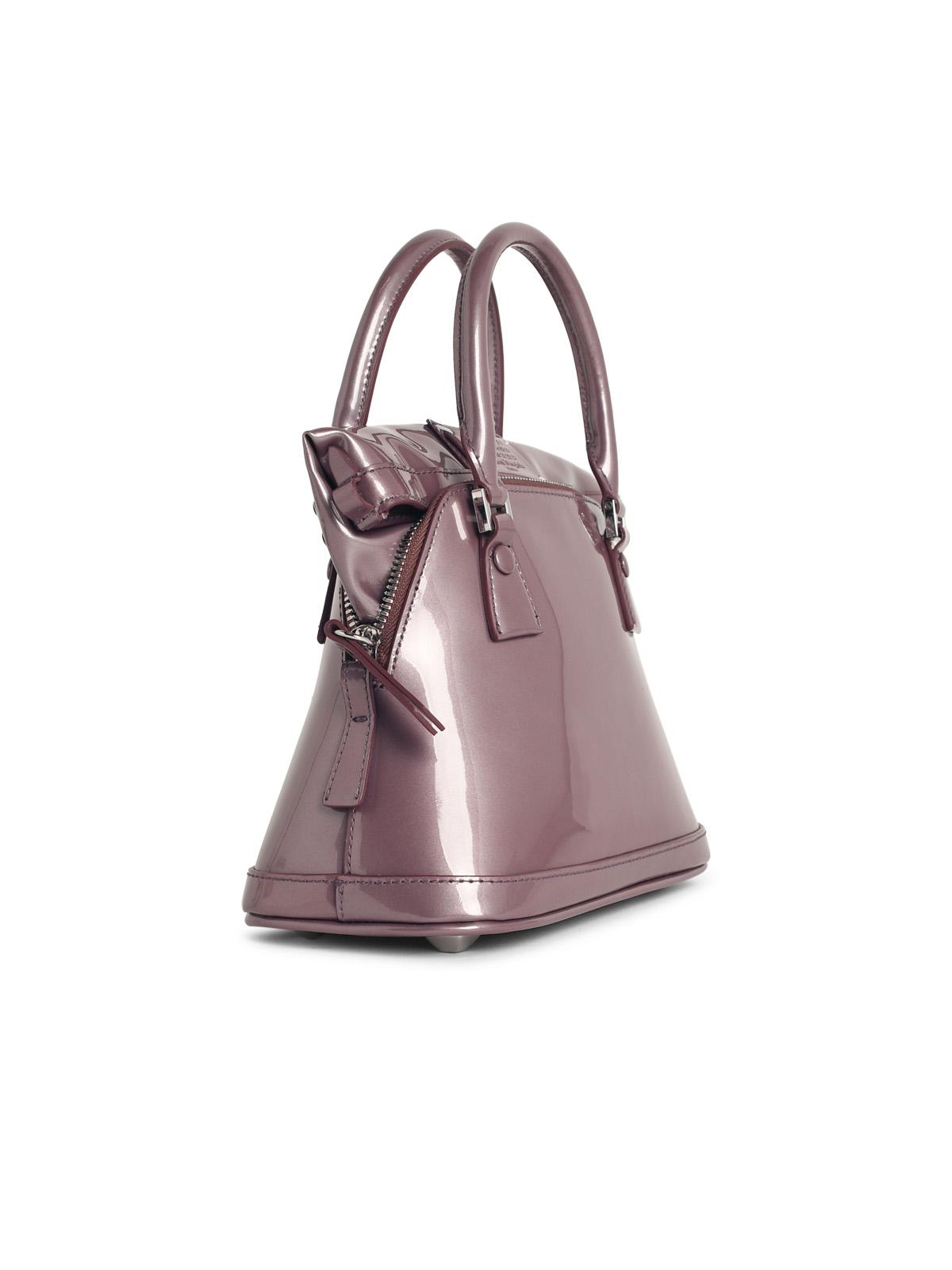 Maison Margiela Micro '5Ac Classique' Purple Leather Bag Women