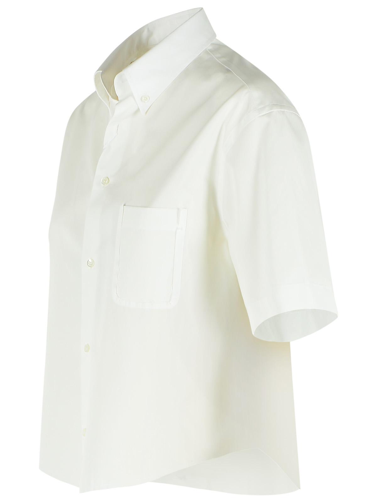 Maison Margiela White Cotton Shirt Women MAISON MARGIELA