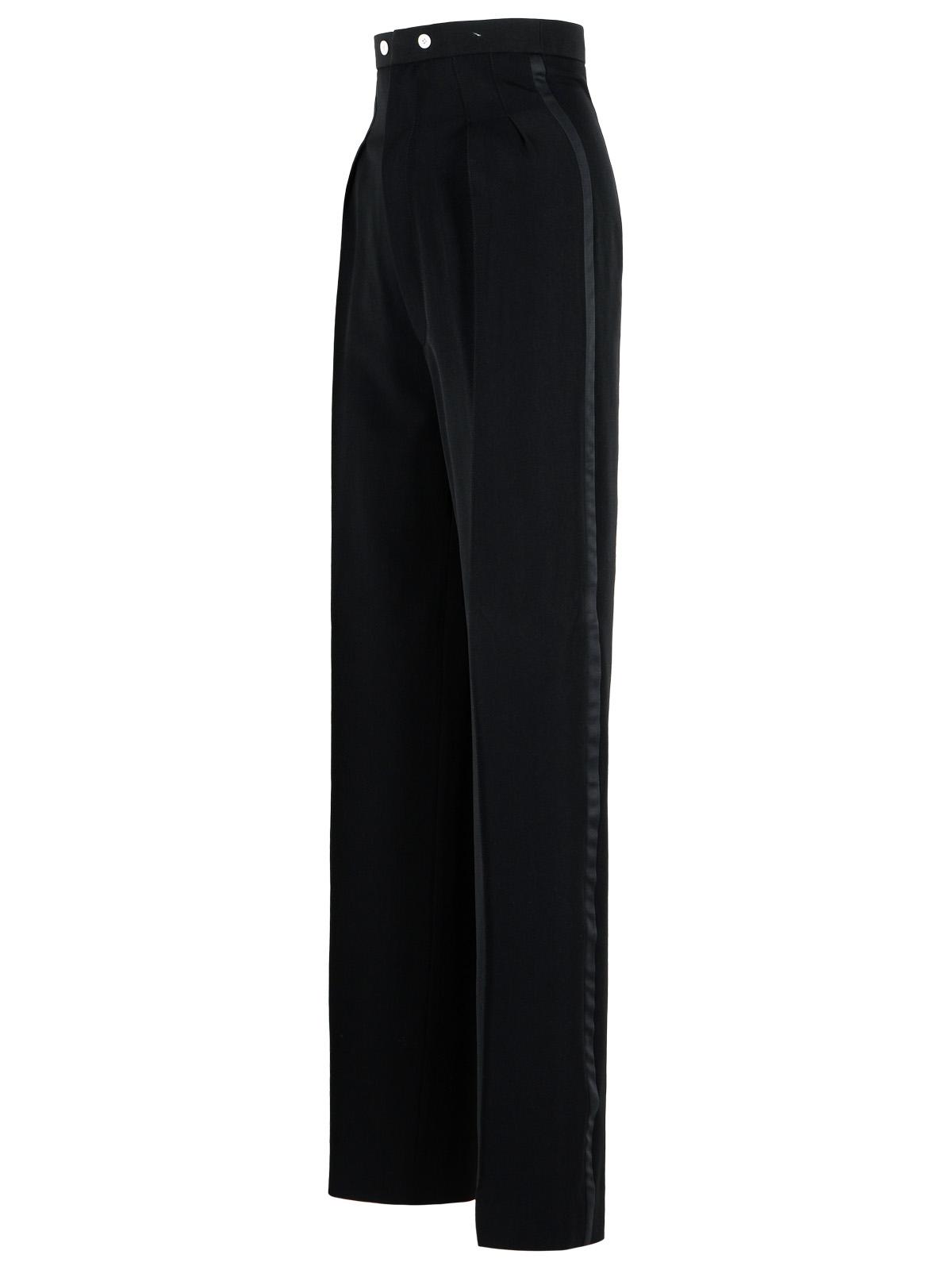 Maison Margiela Black Wool Pants Women MAISON MARGIELA