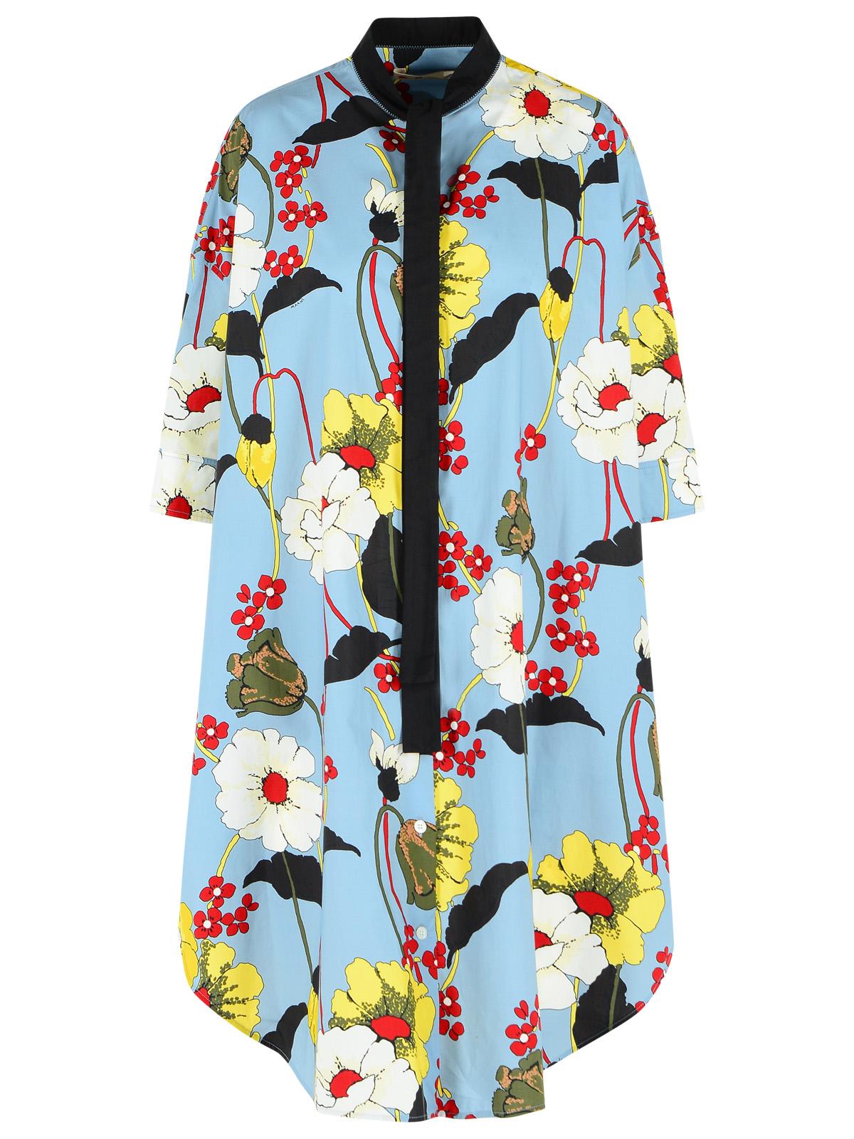 Marni Multicolor Cotton Dress Women MARNI