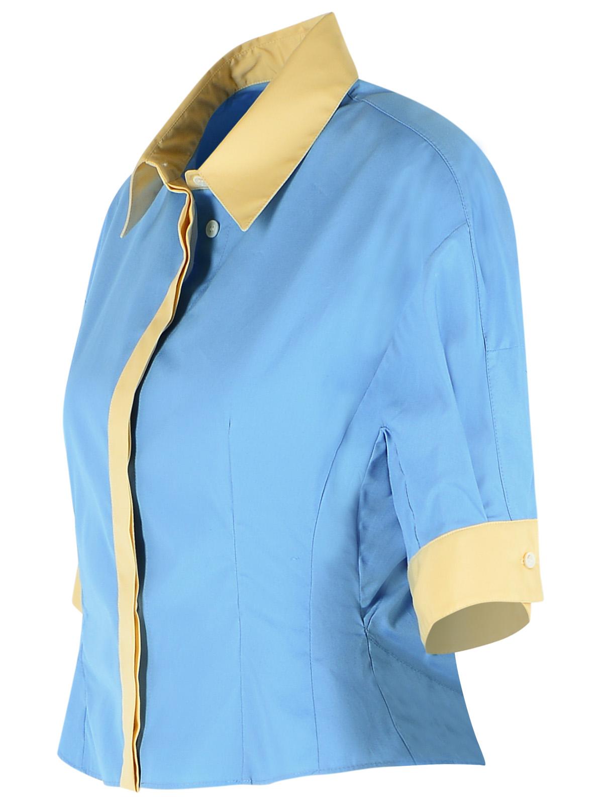 Marni Light Blue Cotton Shirt Women MARNI