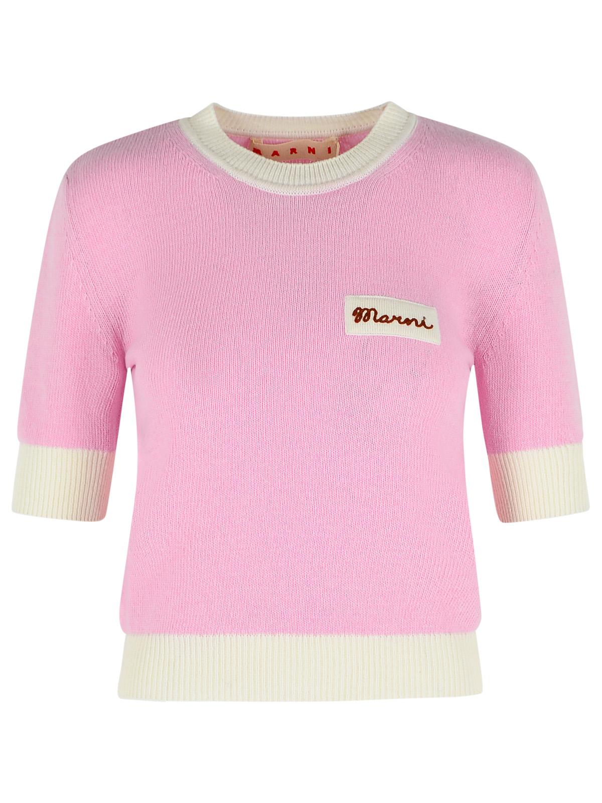 Marni Pink Wool Blend Sweater Women MARNI