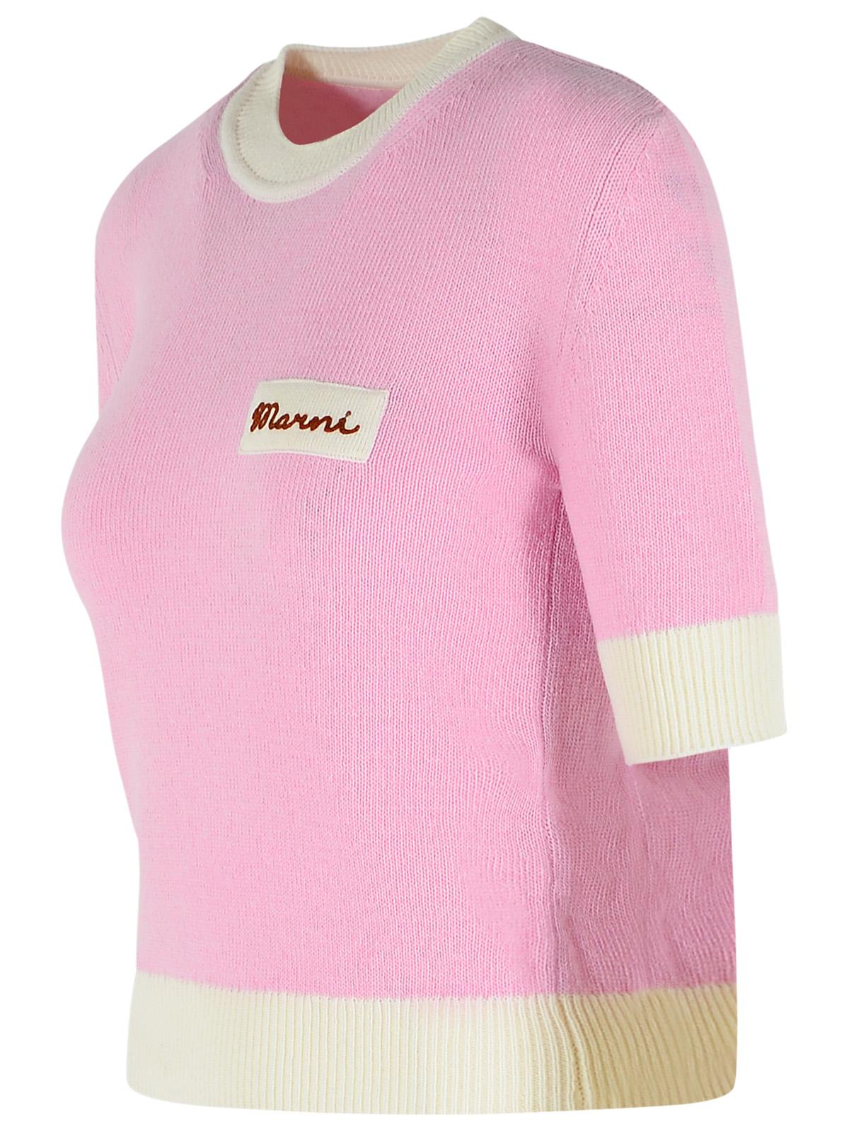 Marni Pink Wool Blend Sweater Women MARNI